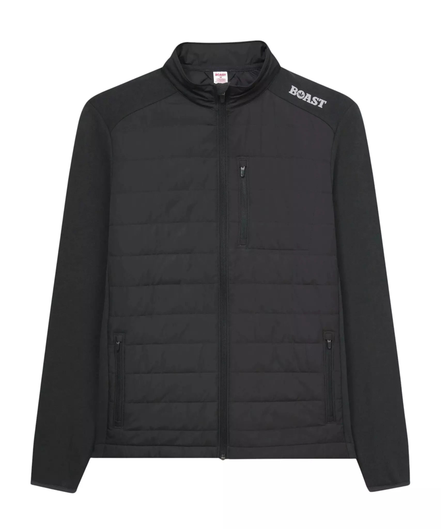 Boast Men's Hybrid Jacket 2.0 - Black - BLACK