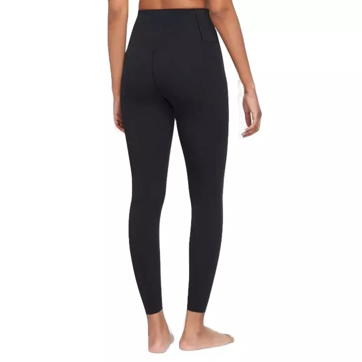 Nike Women's Gentle-Support High-Waisted 7/8 Leggings - BLACK