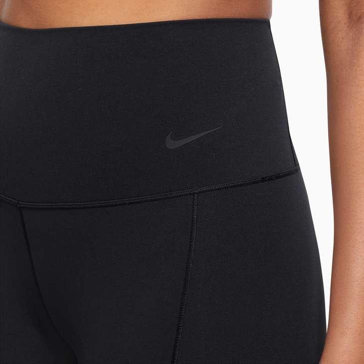 Nike Women's Gentle-Support High-Waisted 7/8 Leggings - BLACK Thumbnail View 3