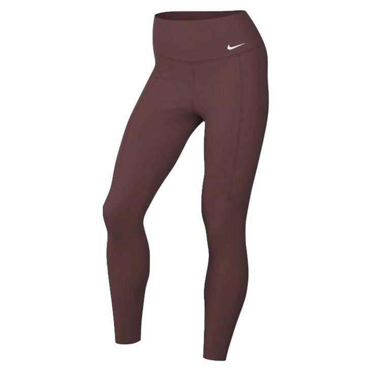Nike Women's Gentle-Support High-Waisted 7/8 Leggings - BROWN Thumbnail View 1