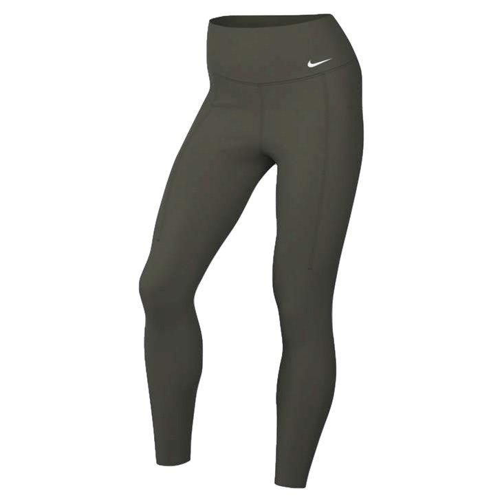 Nike Women's Gentle-Support High-Waisted 7/8 Leggings - BROWN/BLACK Thumbnail View 1