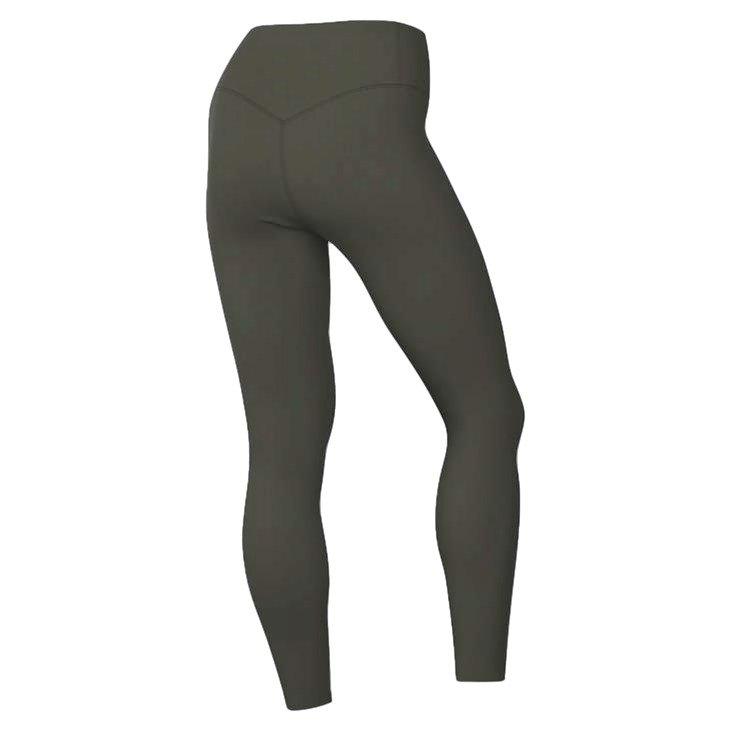 Nike Women's Gentle-Support High-Waisted 7/8 Leggings - BROWN/BLACK Thumbnail View 2