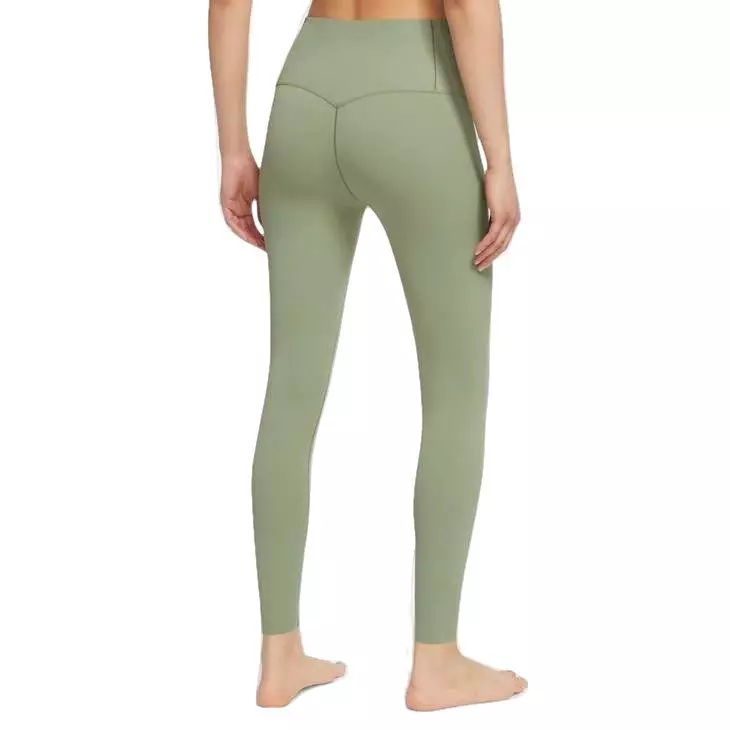 Nike Women's Gentle-Support High-Waisted 7/8 Leggings - GREEN
