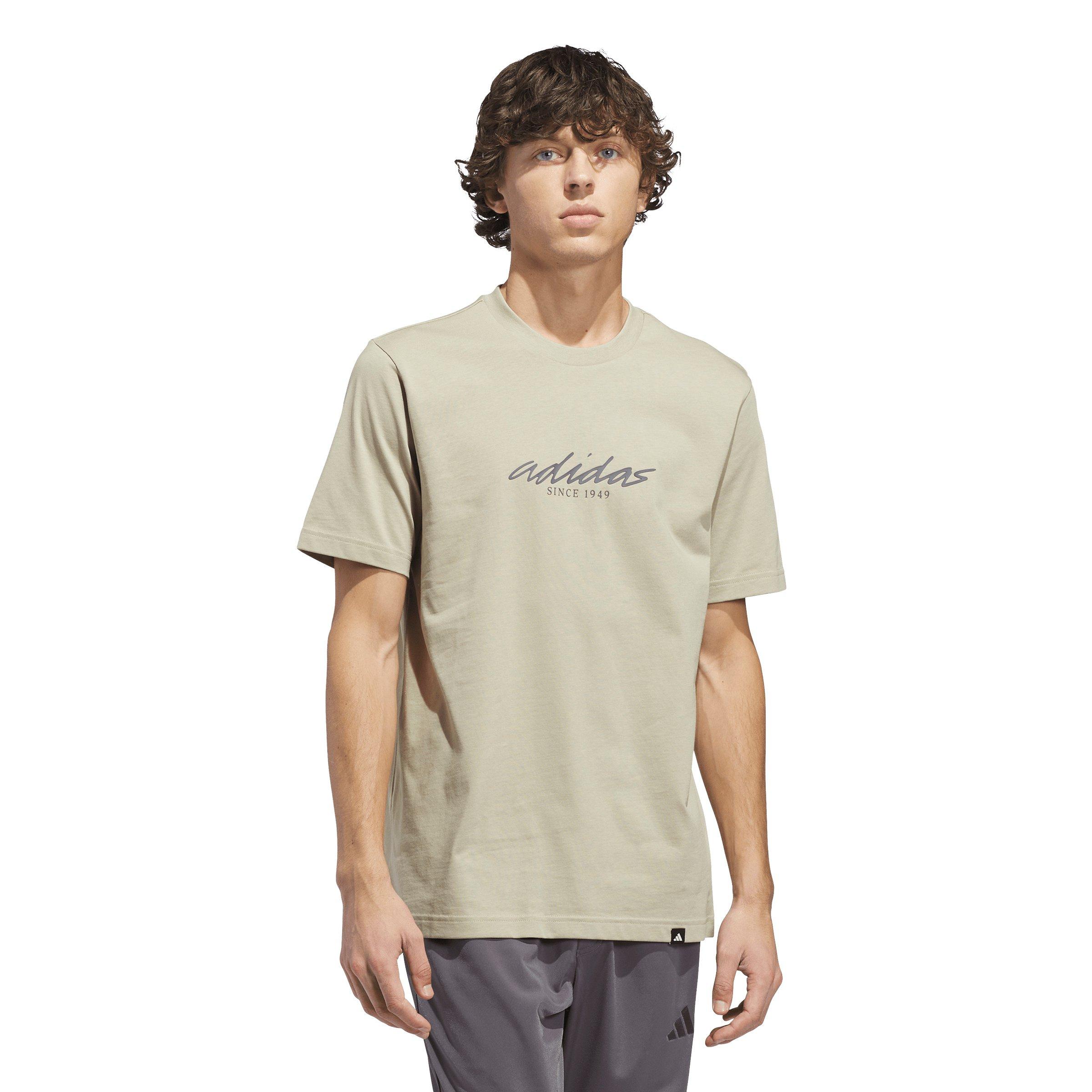 adidas Men's Color Connect Graphic T-Shirt - Khaki - KHAKI Thumbnail View 1