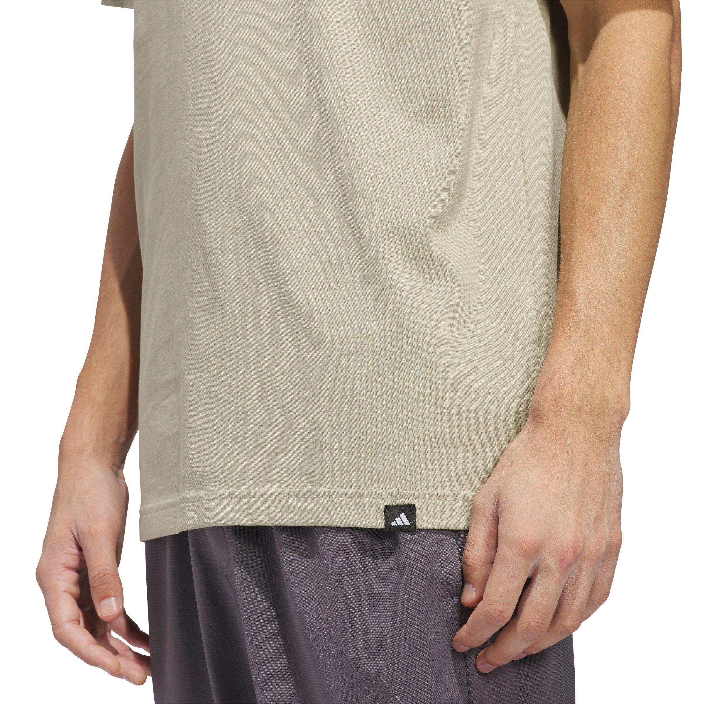 adidas Men's Color Connect Graphic T-Shirt - Khaki - KHAKI Thumbnail View 4