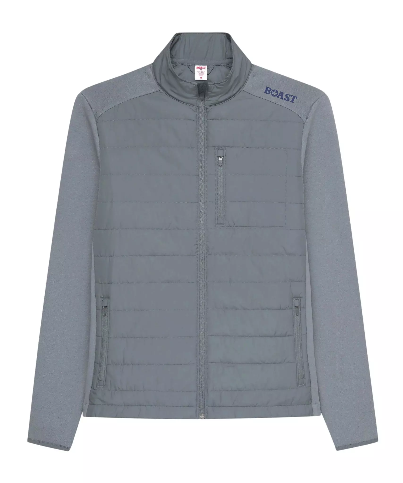 Boast Men's Hybrid Jacket 2.0 - Grey - GREY