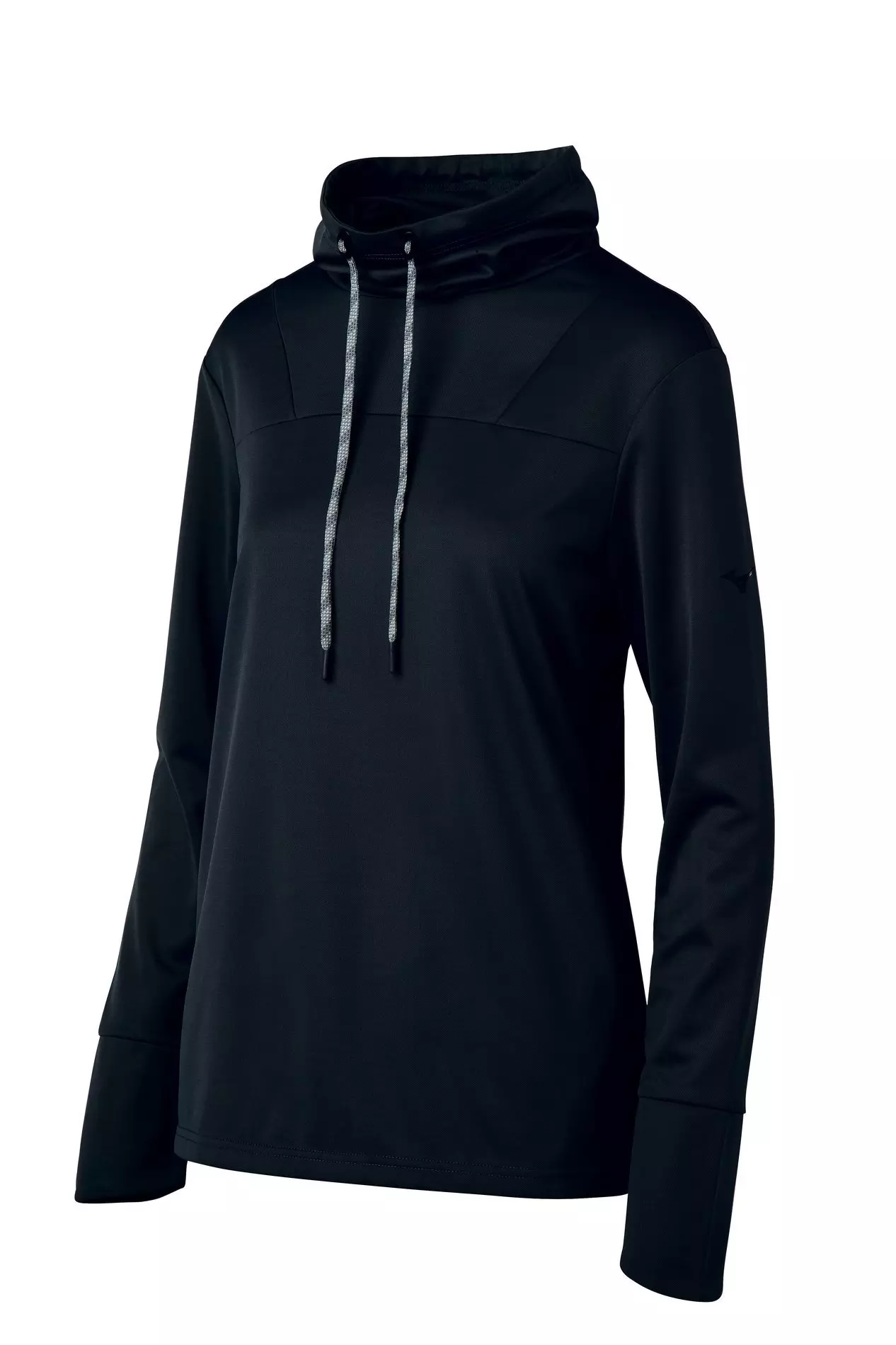 Mizuno April Ross Women's Funnel Neck Pullover - BLACK