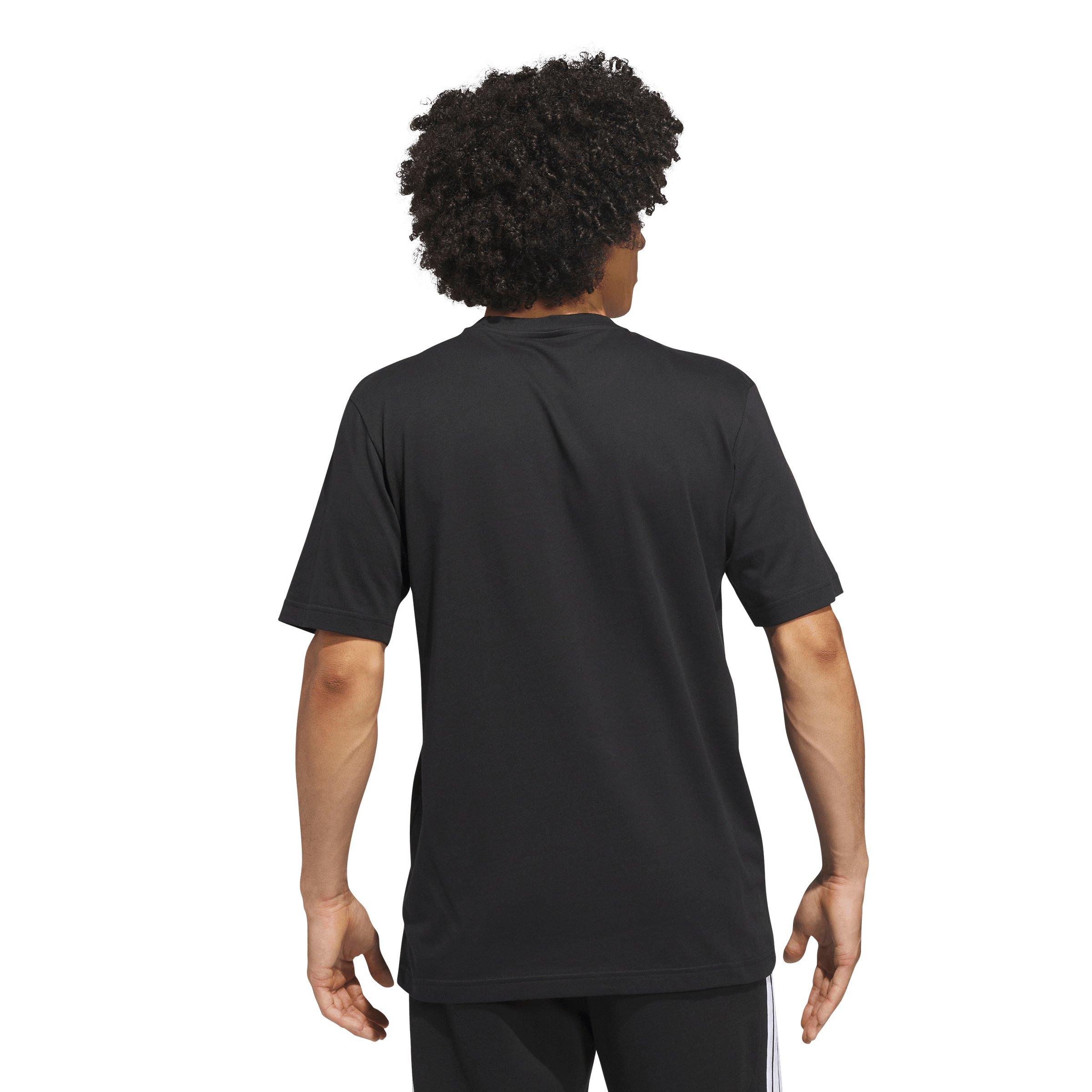 adidas Men's Color Connect Graphic T-Shirt - Black - BLACK Thumbnail View 2