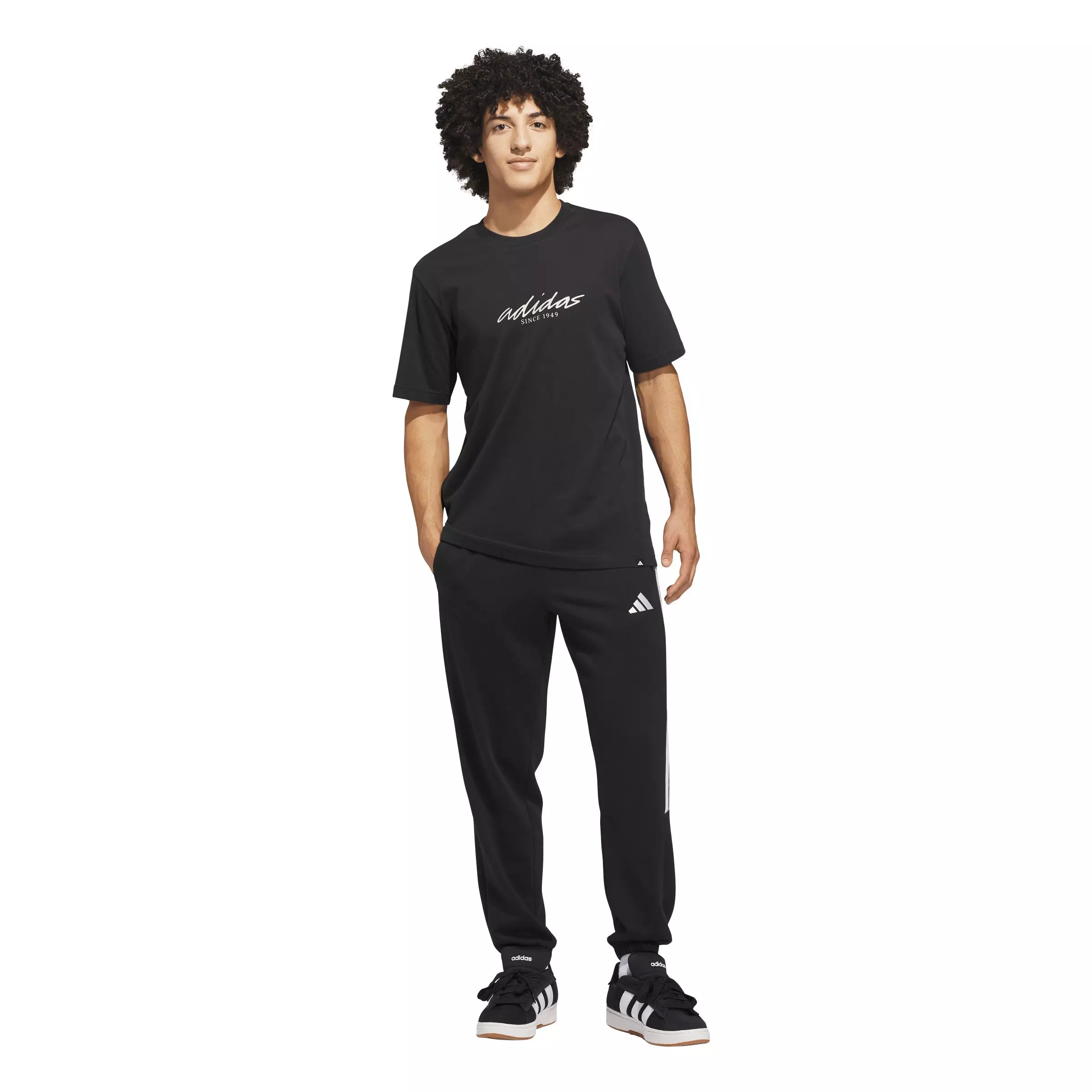 adidas Men's Color Connect Graphic T-Shirt - Black - BLACK