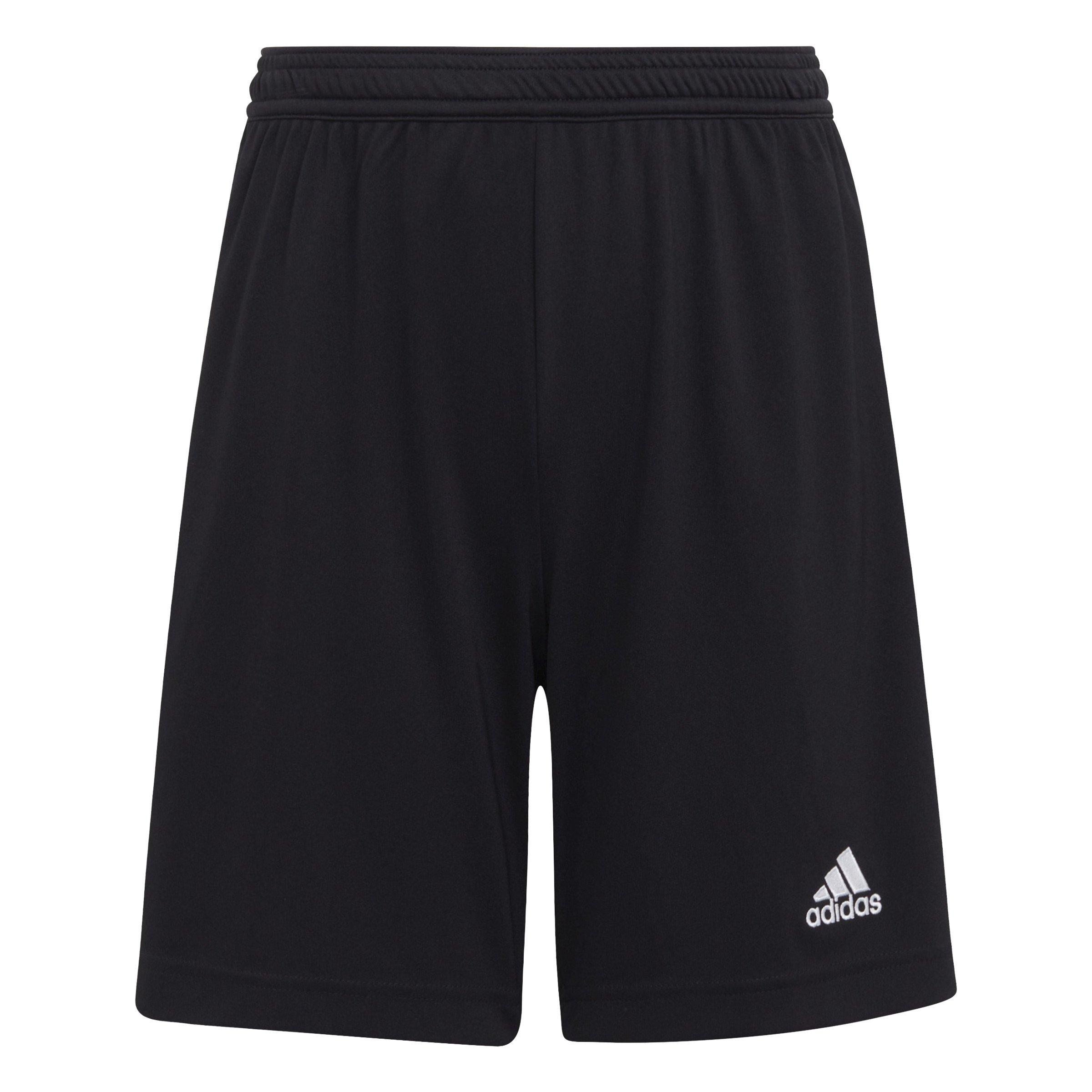 adidas Entrada 22 Big Boys' Black Soccer Shorts