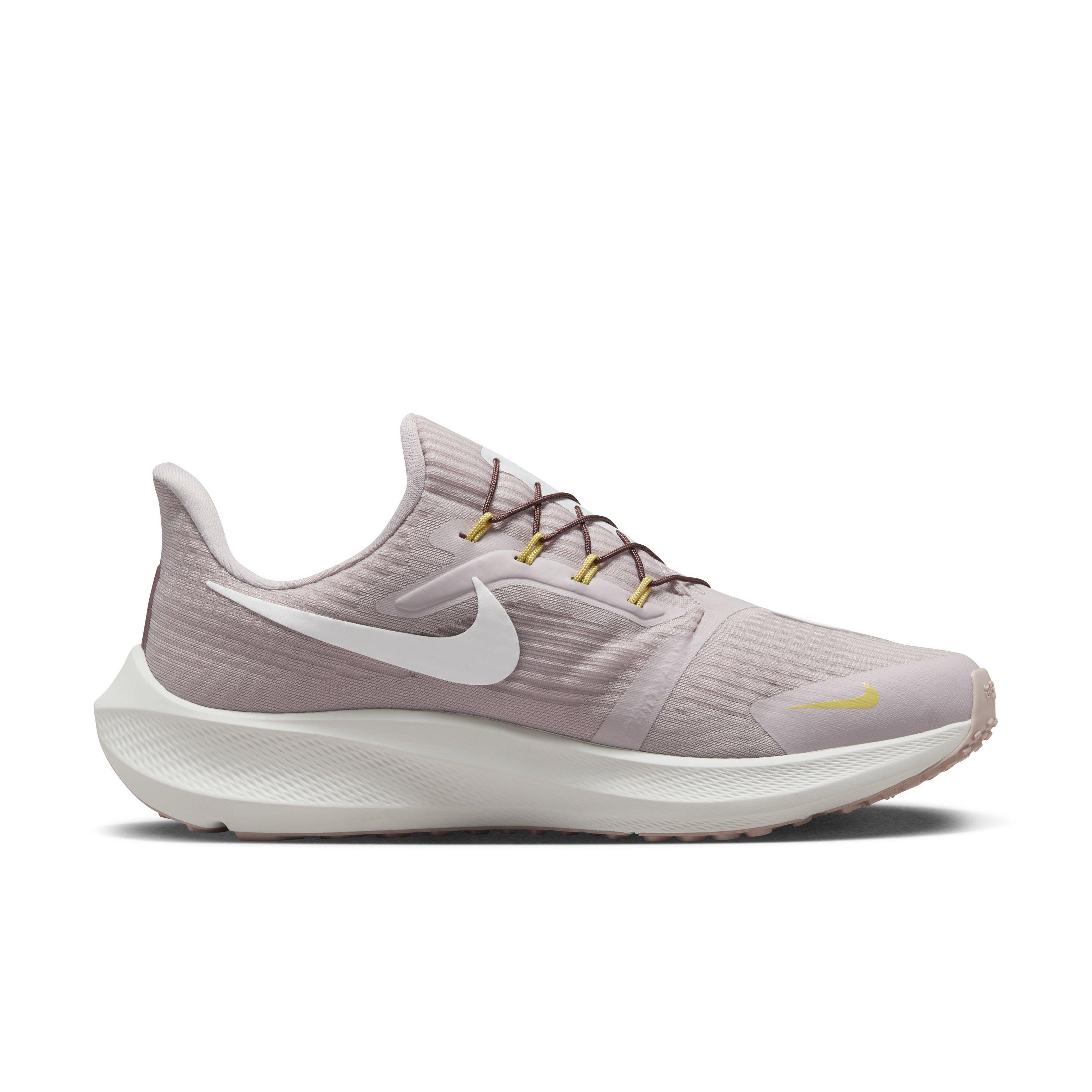 Nike Pegasus FlyEase "Platinum Violet/Smokey Mauve/Saturn Gold/Summit White" Women's Running Shoe - VIOLET/MAUVE/GOLD/WHITE Thumbnail View 1