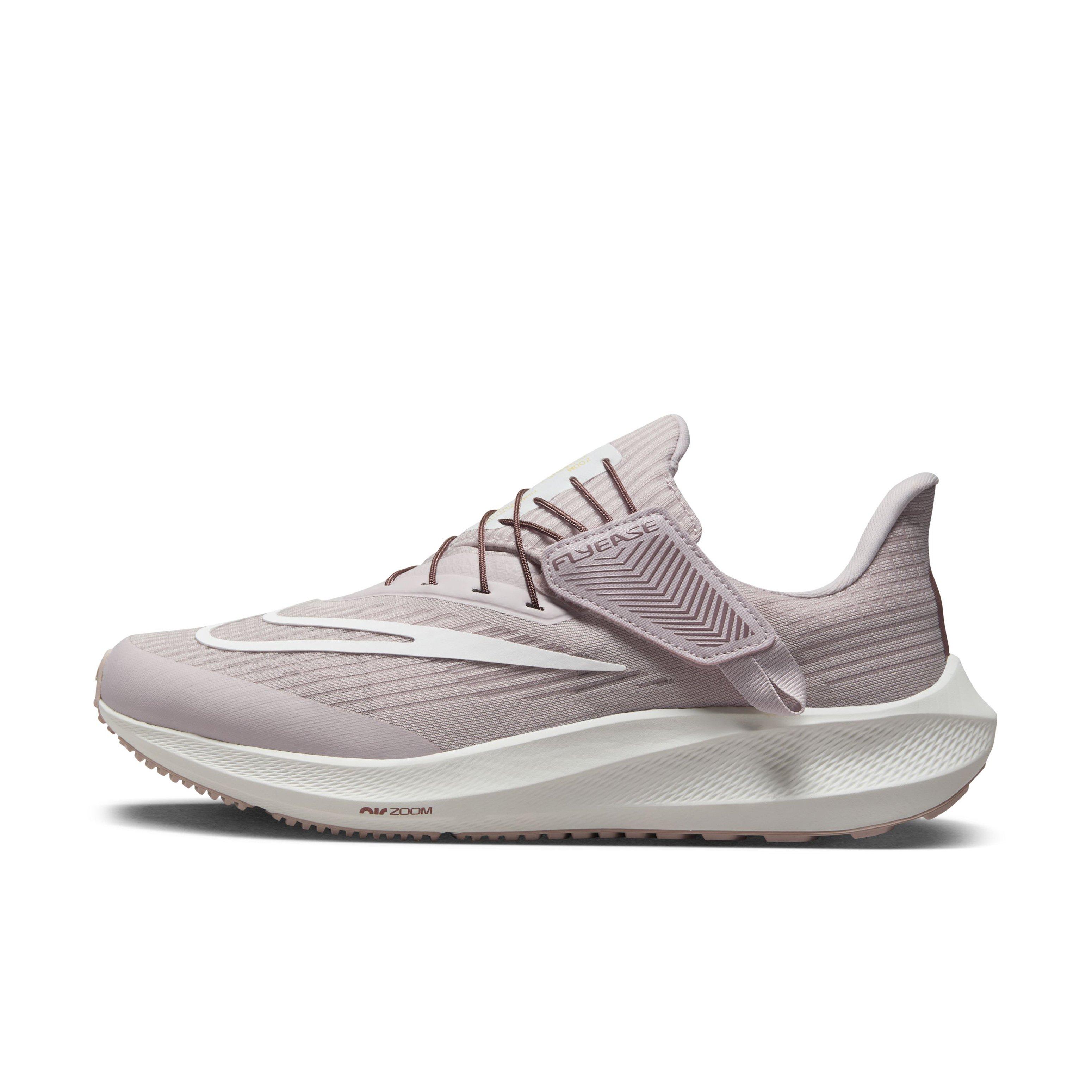 Nike Pegasus FlyEase "Platinum Violet/Smokey Mauve/Saturn Gold/Summit White" Women's Running Shoe - VIOLET/MAUVE/GOLD/WHITE Thumbnail View 2
