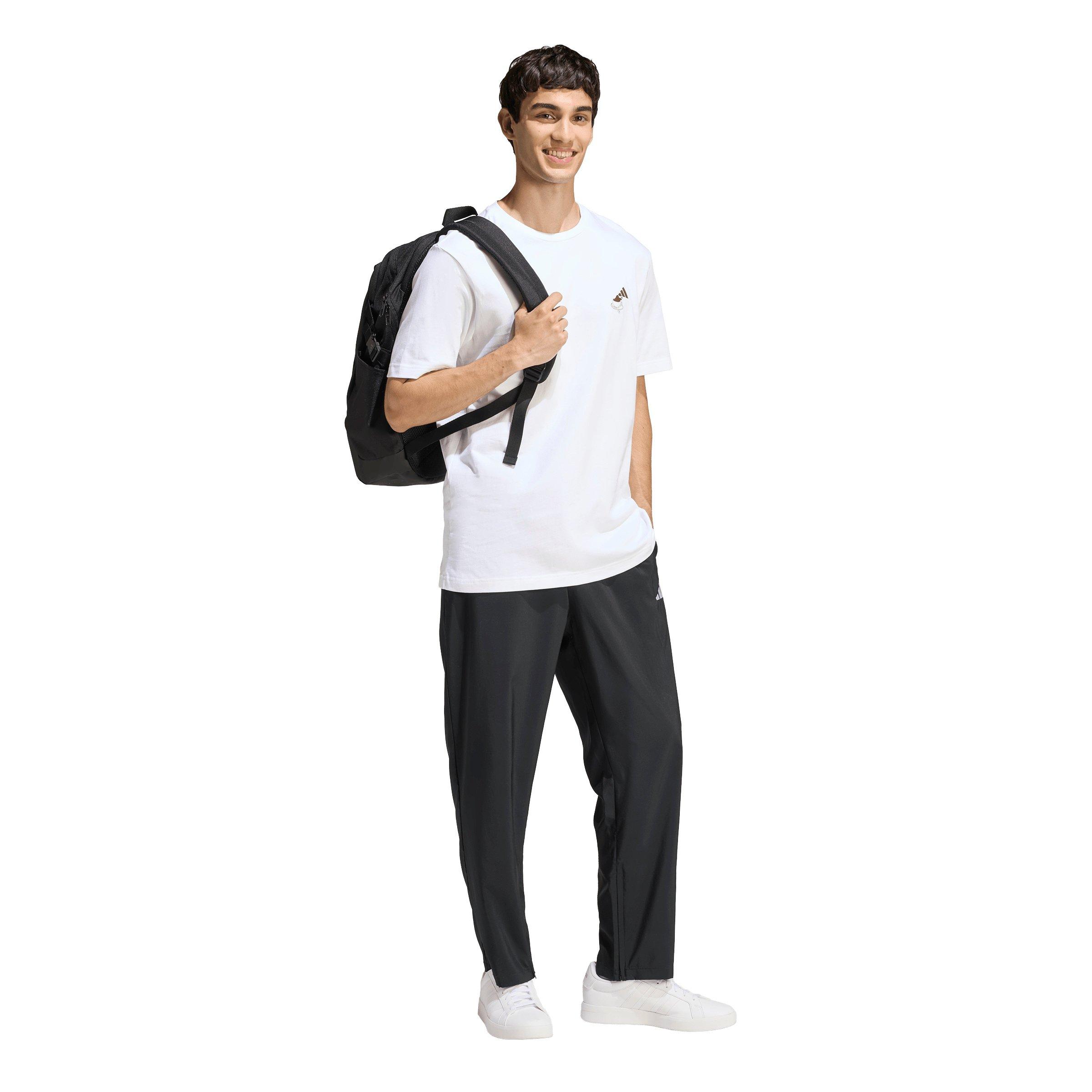 adidas Men's Coffee Cafe Cheesecake Graphic T-Shirt - White - WHITE Thumbnail View 5