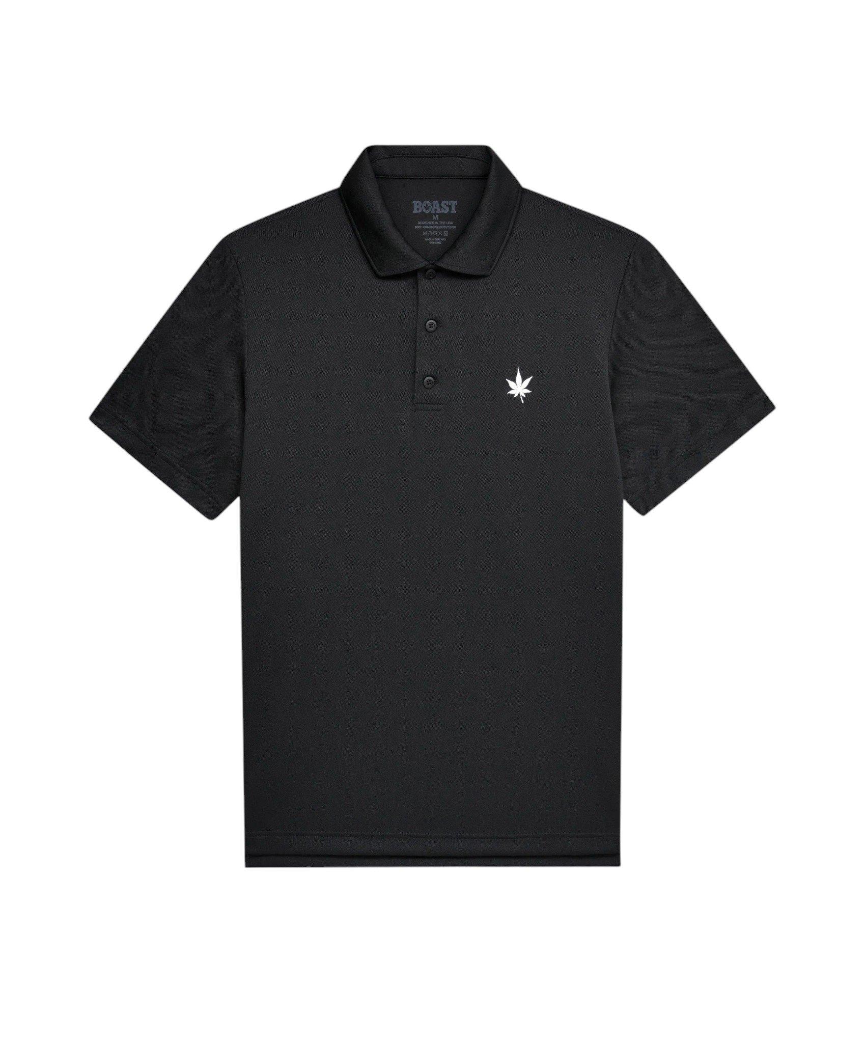 Boast Men's Performance Match Polo 2.0 - Black - BLACK
