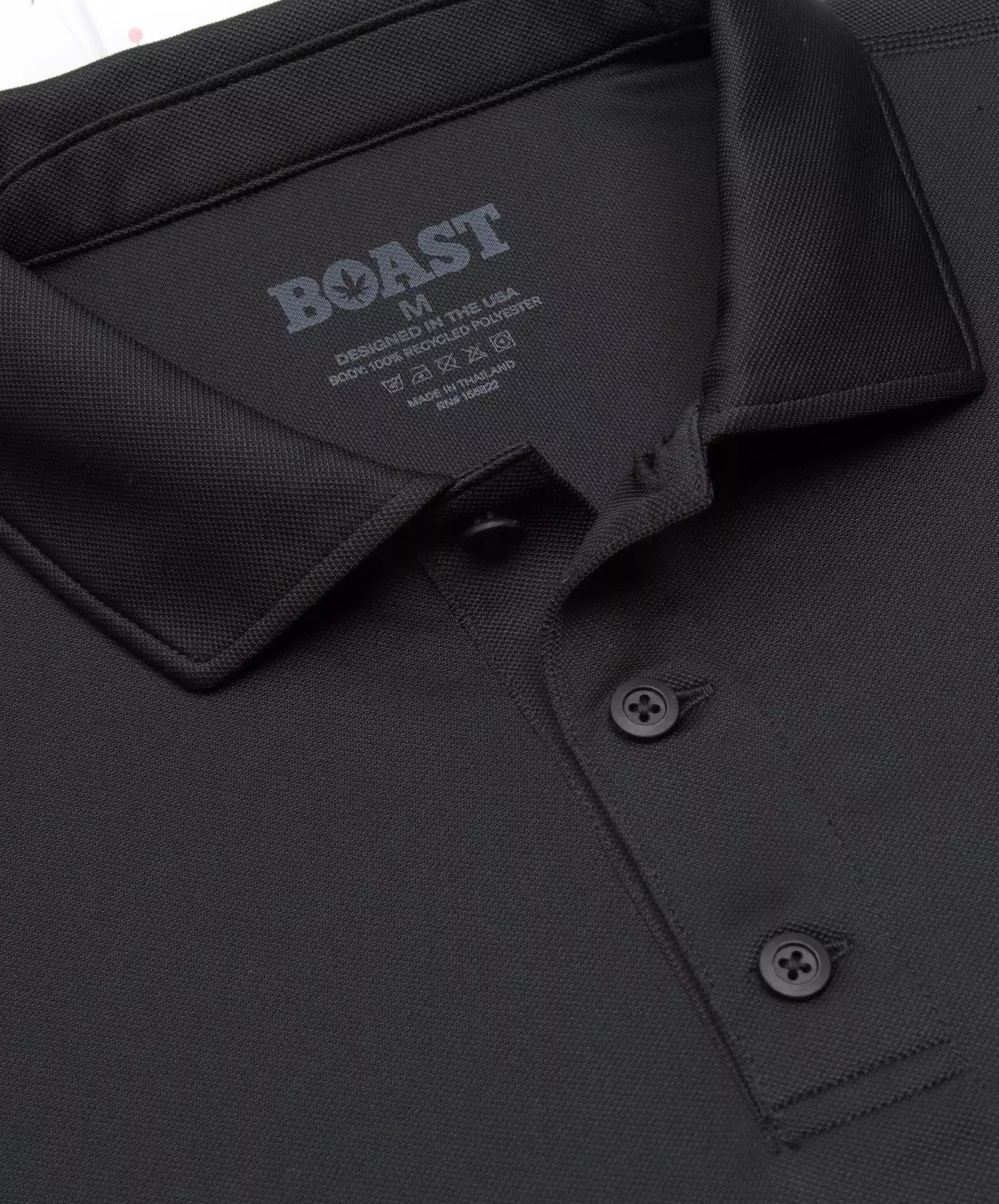 Boast Men's Performance Match Polo 2.0 - Black - BLACK