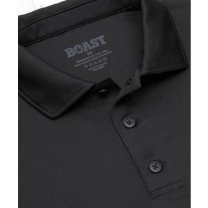 Boast Men's Performance Match Polo 2.0 - Black - BLACK