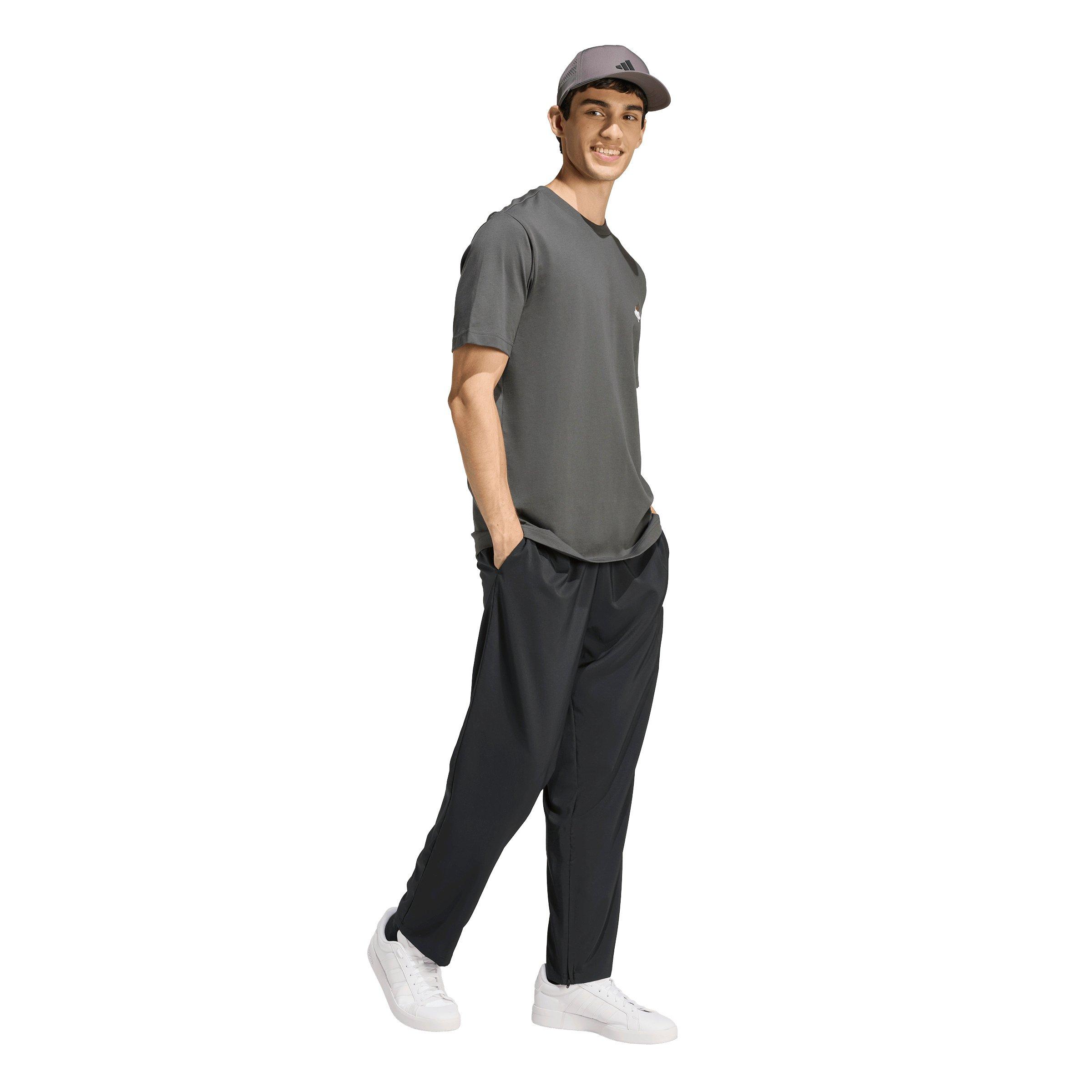 adidas Men's Coffee Cafe Cheesecake Graphic T-Shirt - Grey - GREY Thumbnail View 5