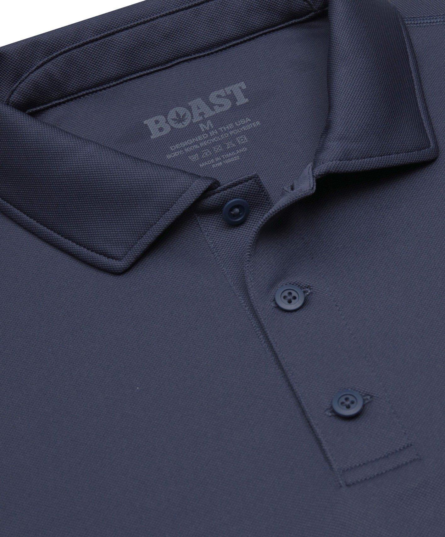 Boast Men's Performance Match Polo 2.0 - Navy - NAVY