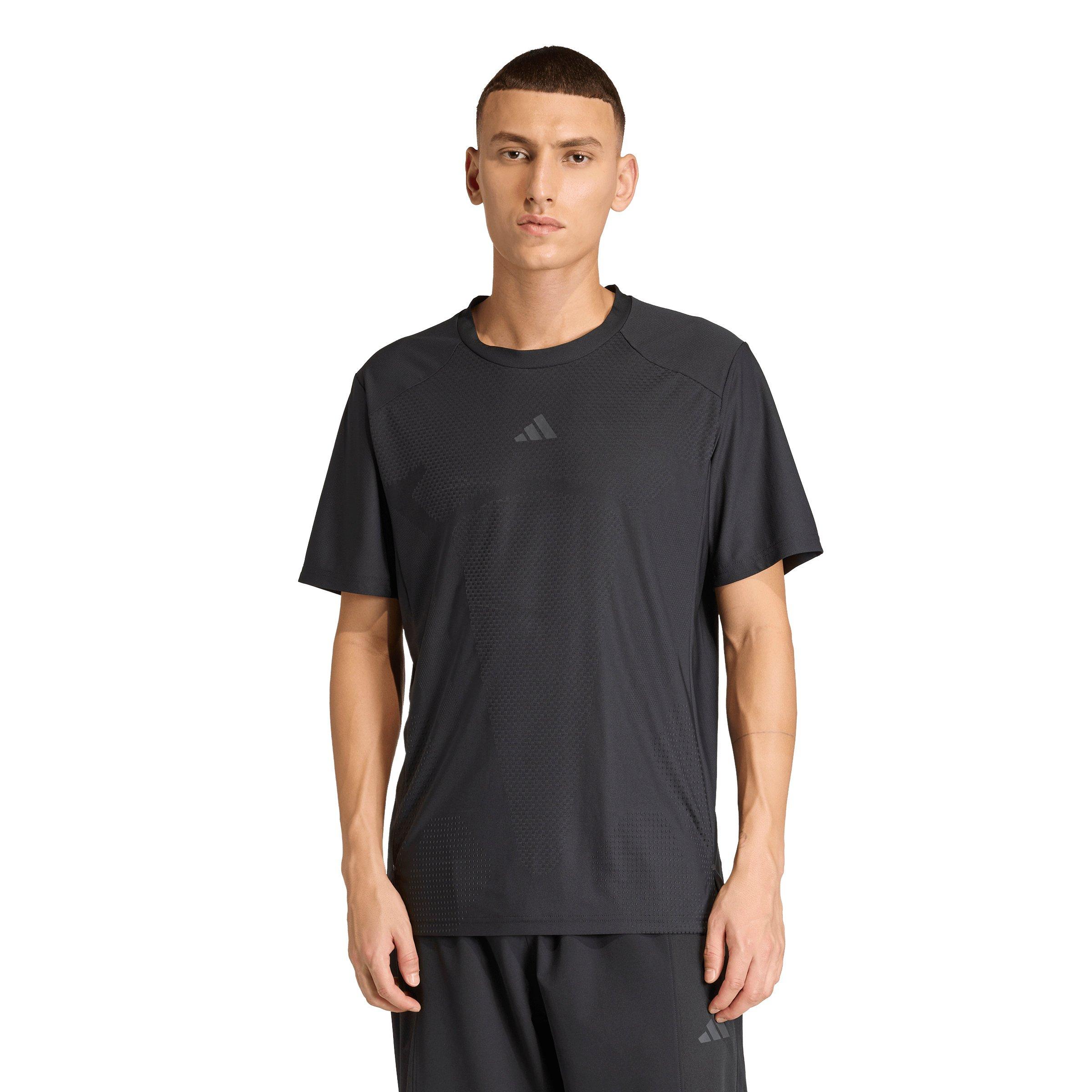 adidas Men's Climacool 3D T-Shirt - Black - BLACK Thumbnail View 1