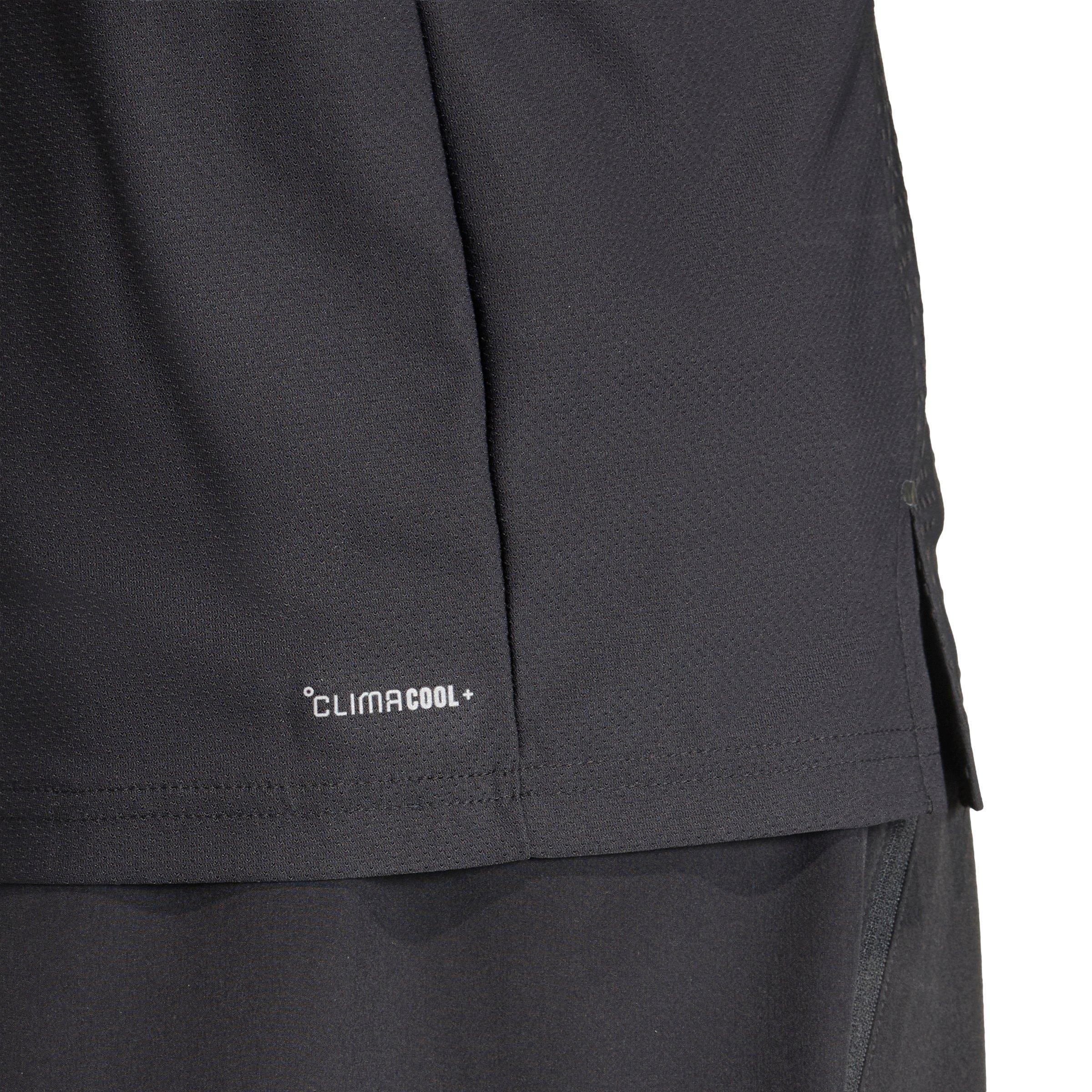 adidas Men's Climacool 3D T-Shirt - Black - BLACK Thumbnail View 3