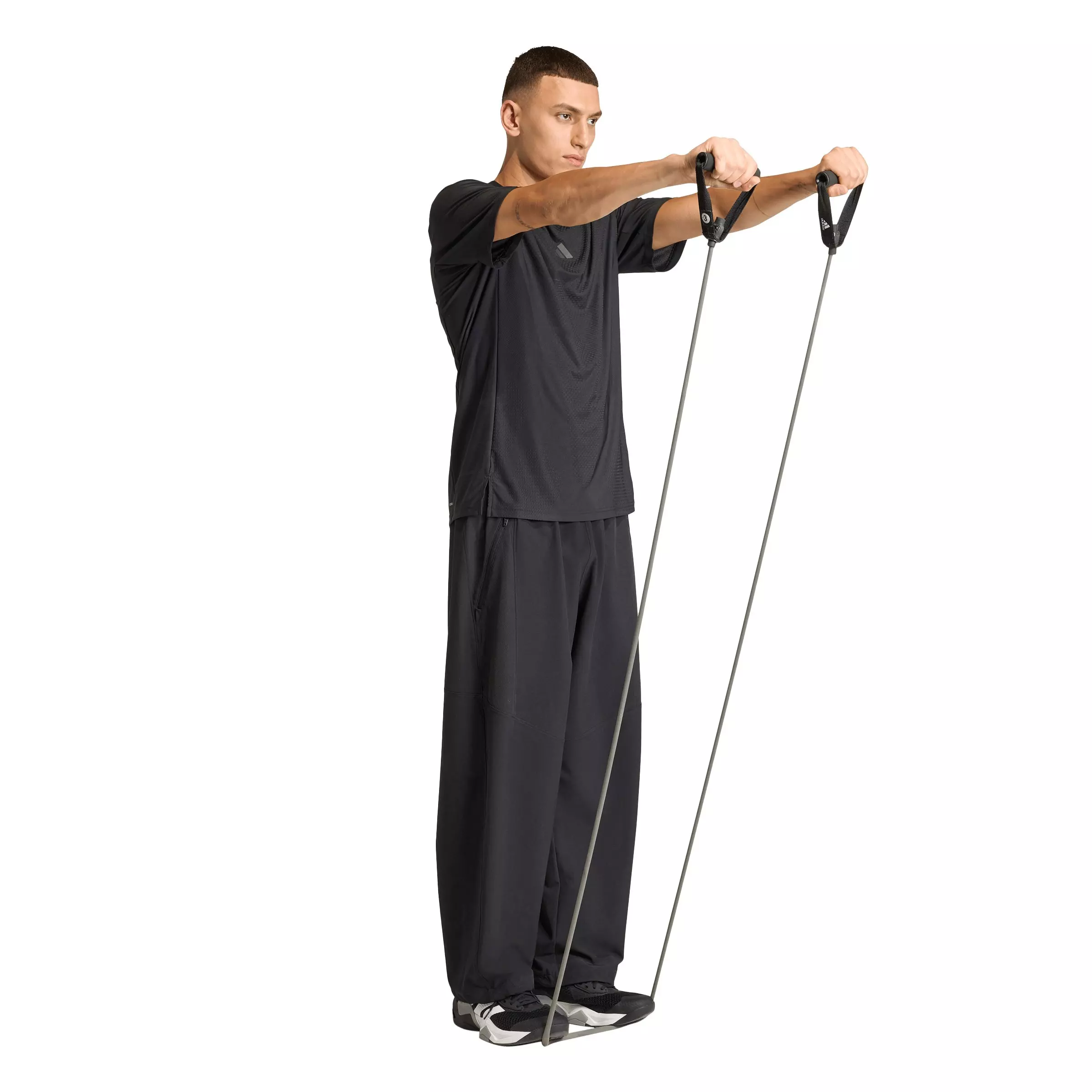 adidas Men's Climacool 3D T-Shirt - Black - BLACK