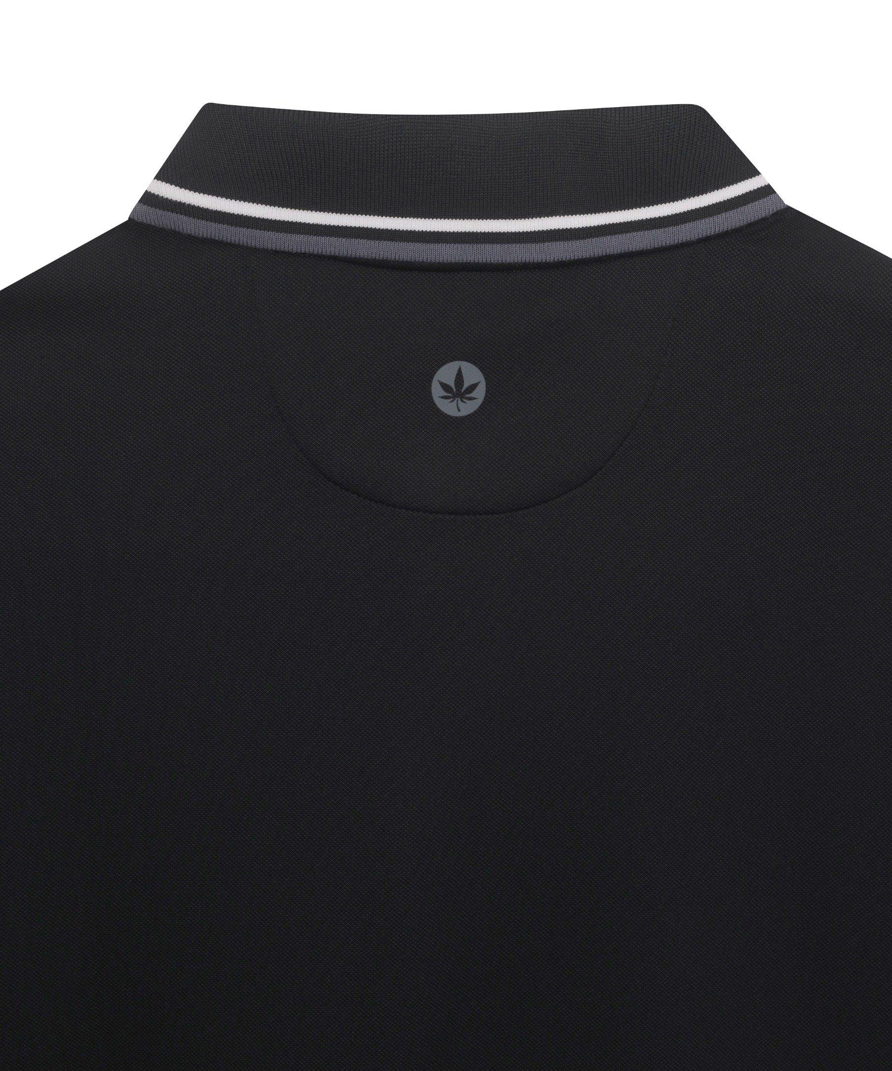 Boast Men's Tipped Match Polo 2.0 - Black/White - BLACK/WHITE
