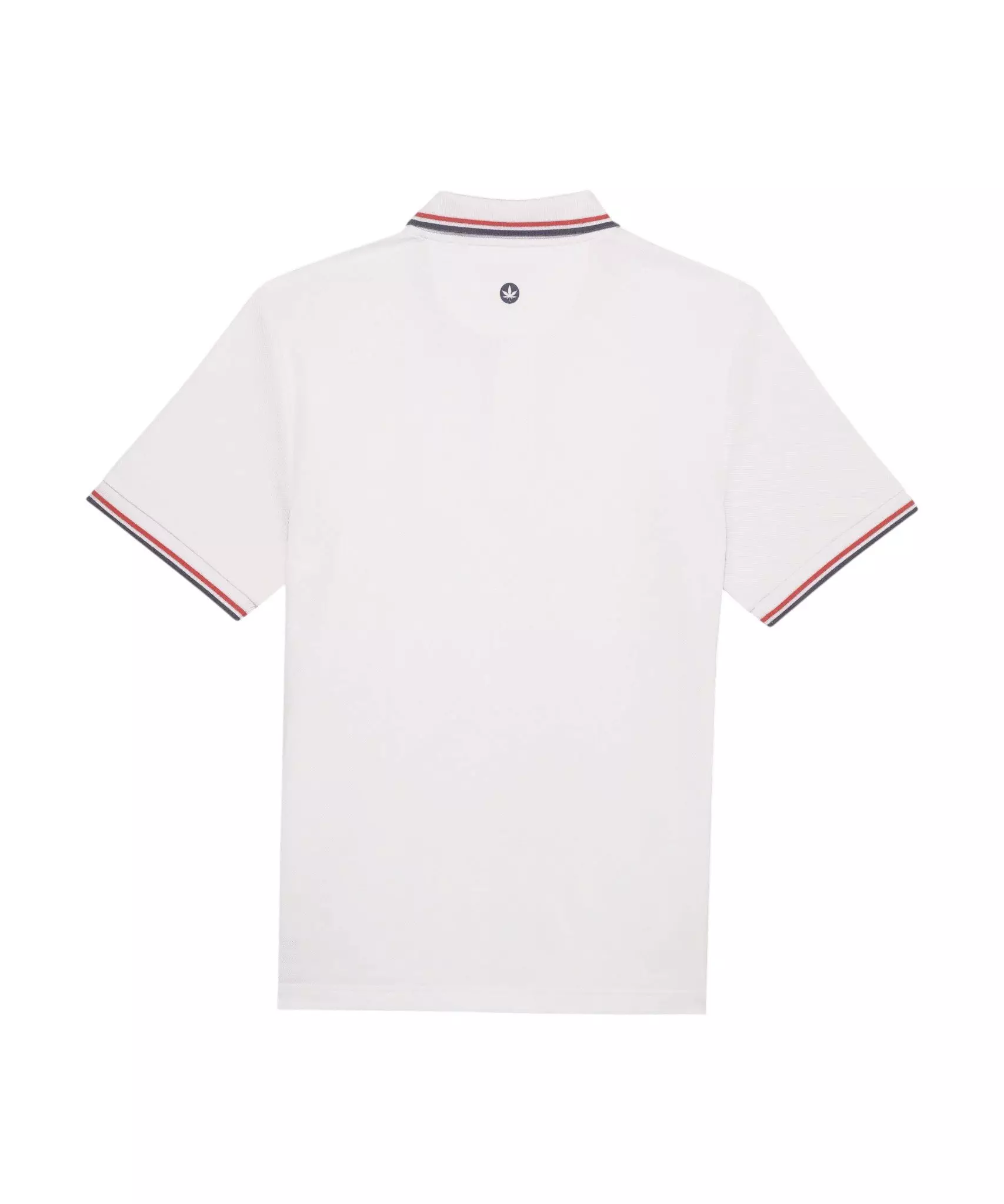 Boast Men's Tipped Match Polo 2.0 - White/Red/Navy - WHITE/RED/NAVY