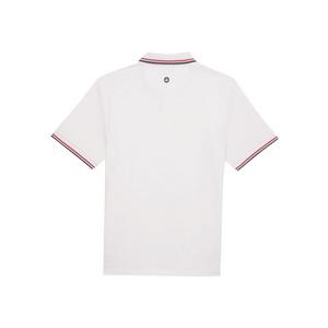 Boast Men's Tipped Match Polo 2.0 - White/Red/Navy - WHITE/RED/NAVY