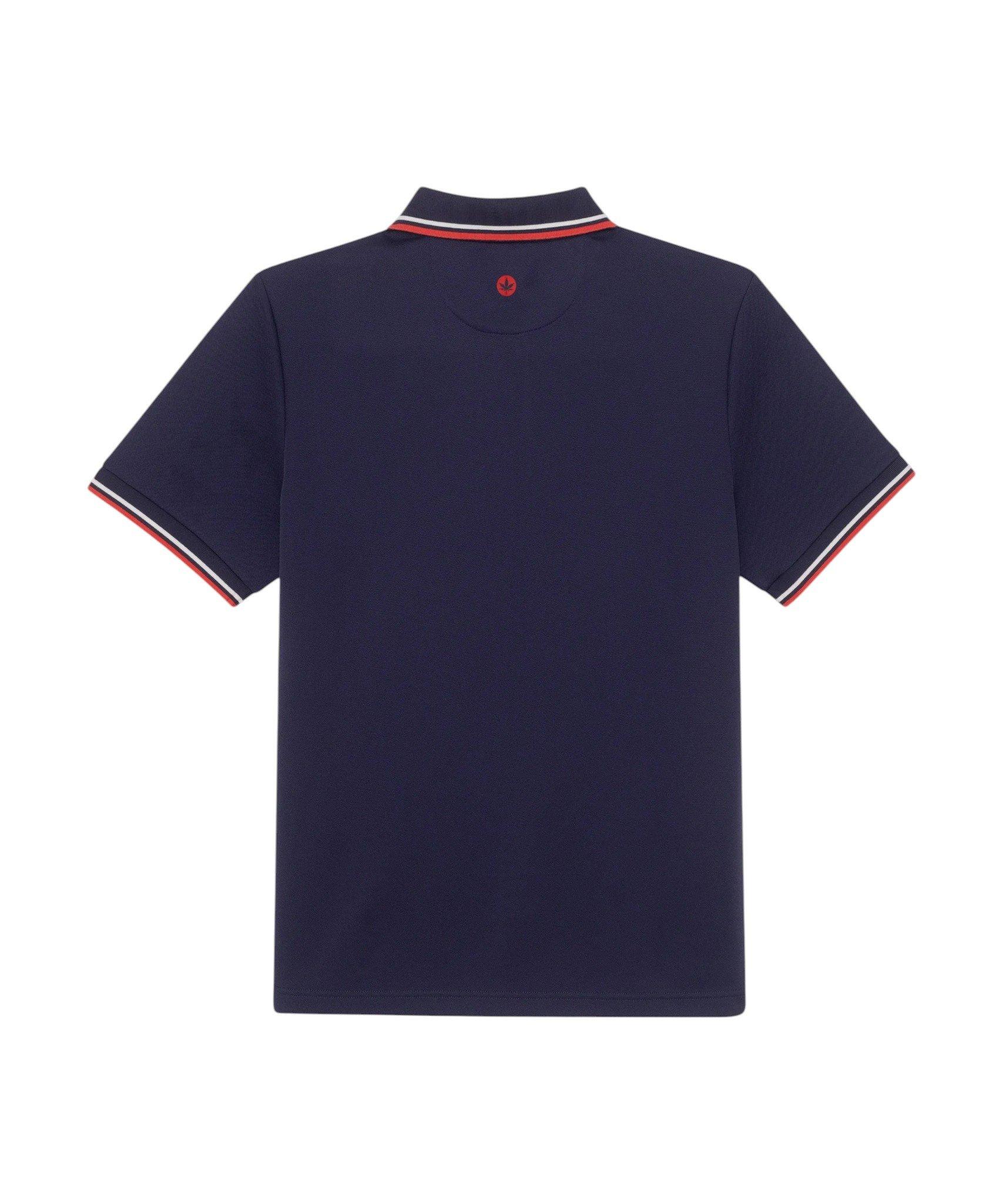Boast Men's Tipped Match Polo 2.0 - Navy/Red/White - NAVY/RED/WHITE