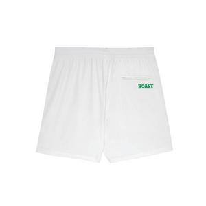 Boast Men's 5" Peak Performance Short - White/Green - WHITE/GREEN