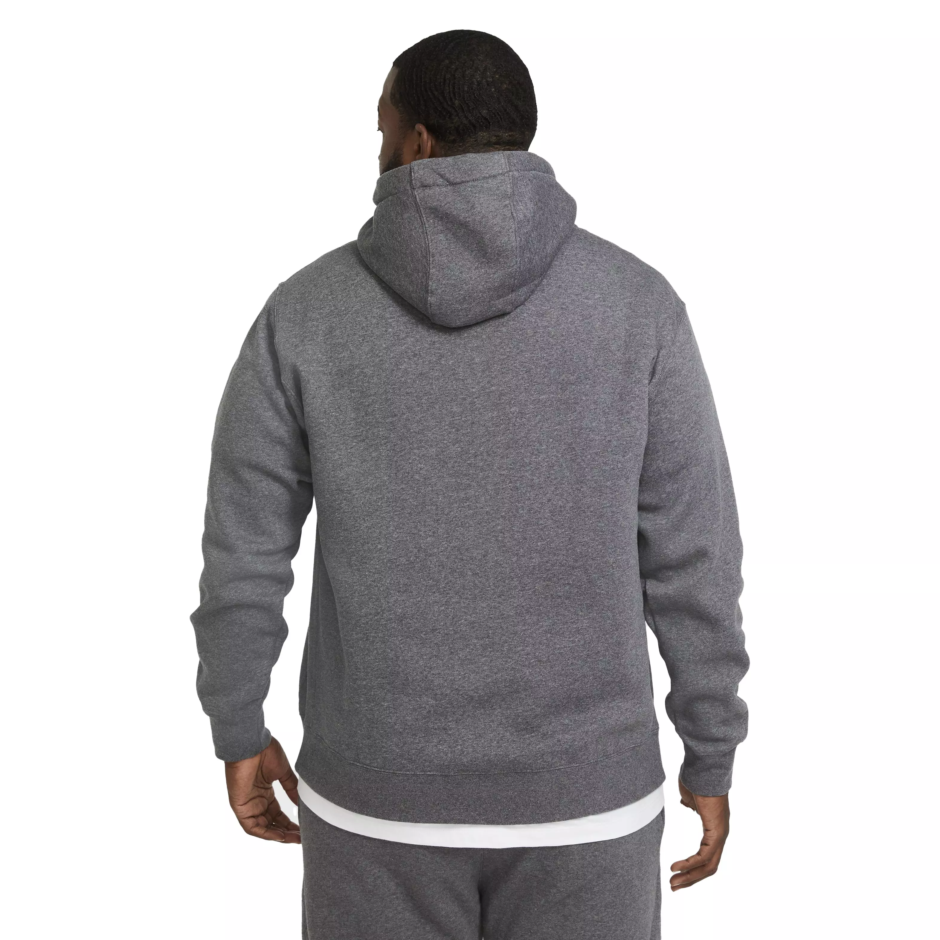 Nike Men's Sportswear Club Full-Zip Hoodie - GREY