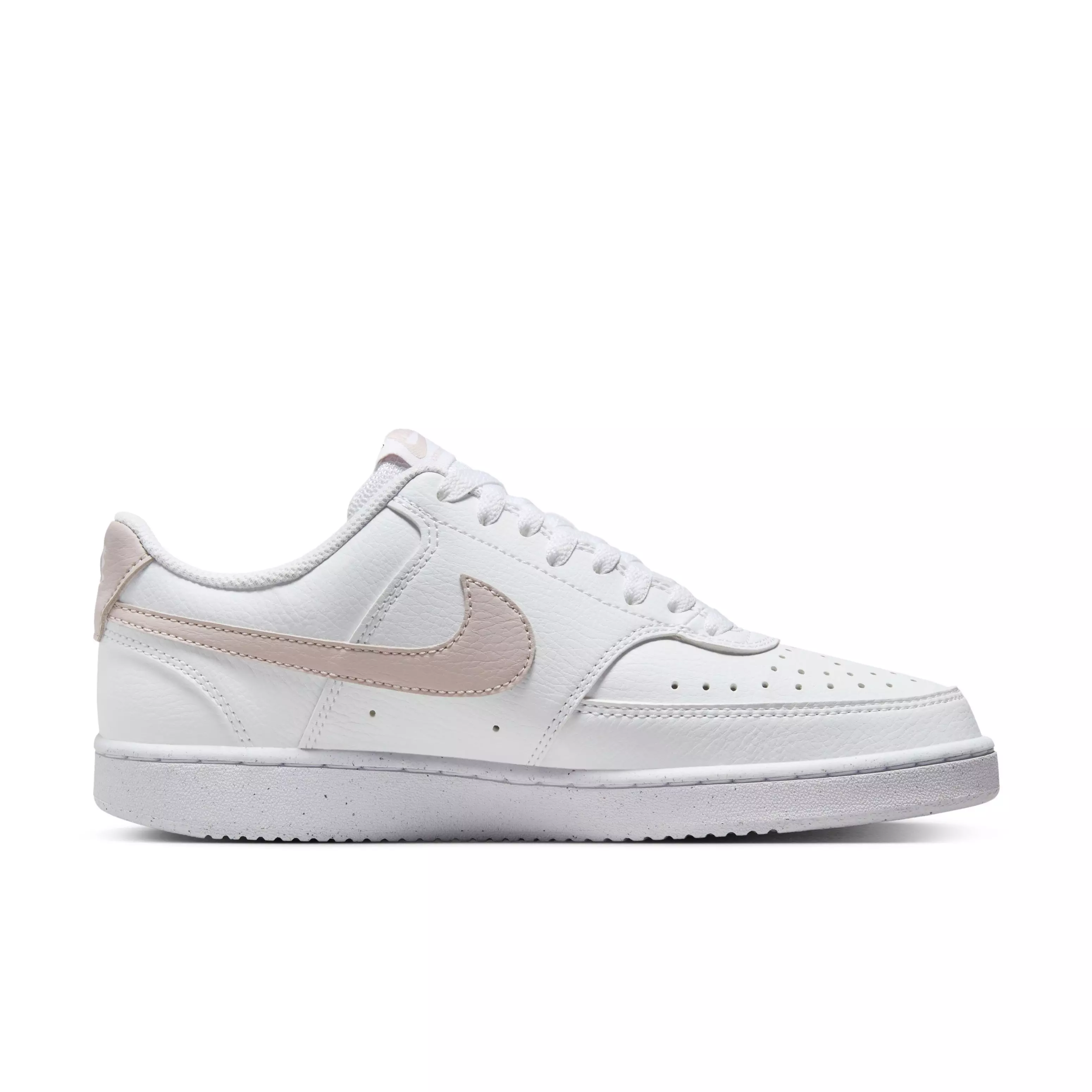 Nike Court Vision Low Next Nature "White/Platinum Violet" Women's Shoe - WHITE/VIOLET