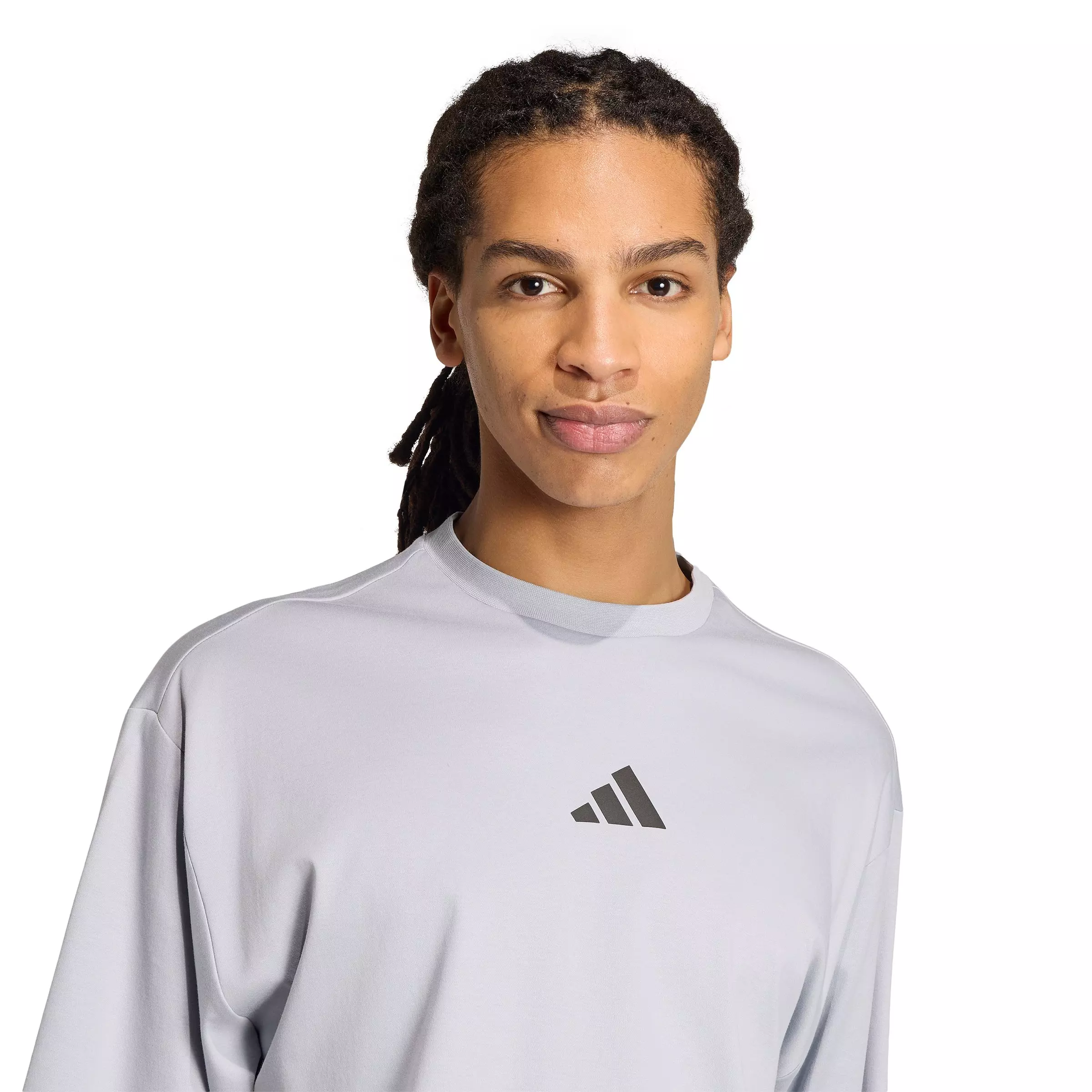 adidas Men's City Tech T-Shirt - Silver - SILVER
