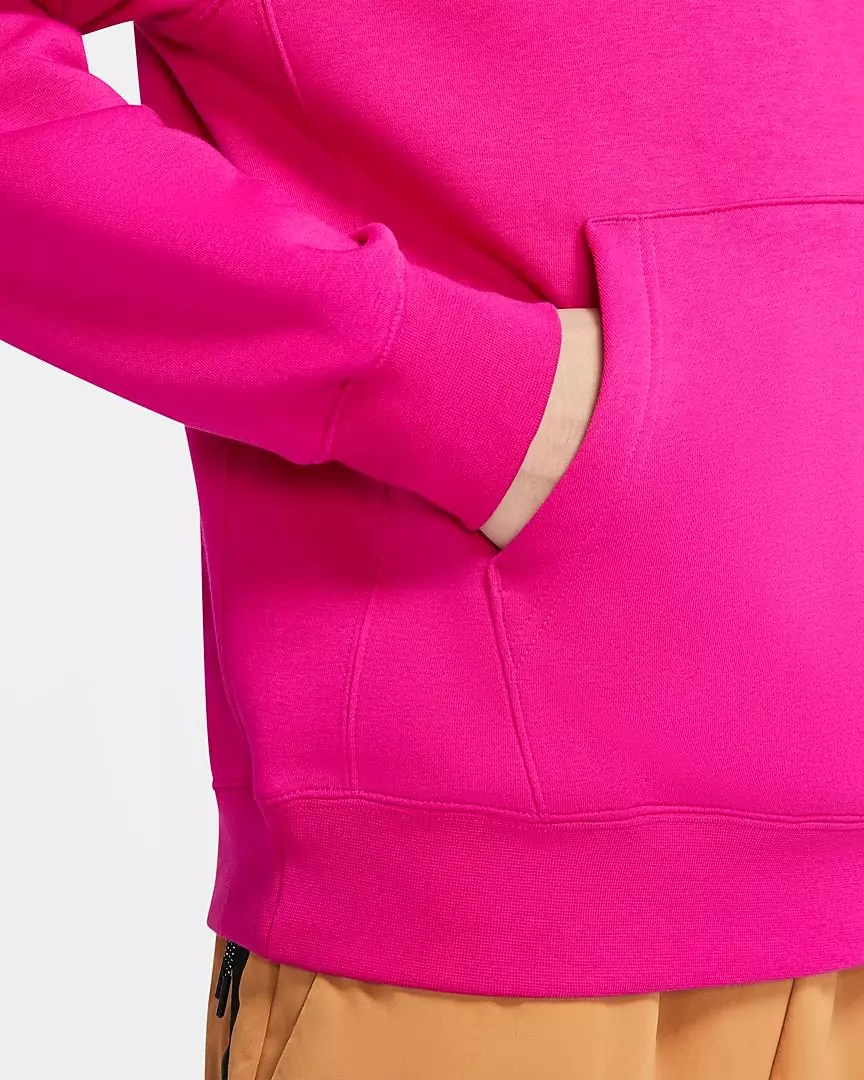 Nike Men's Sportswear Club BB Pullover Hoodie - PINK