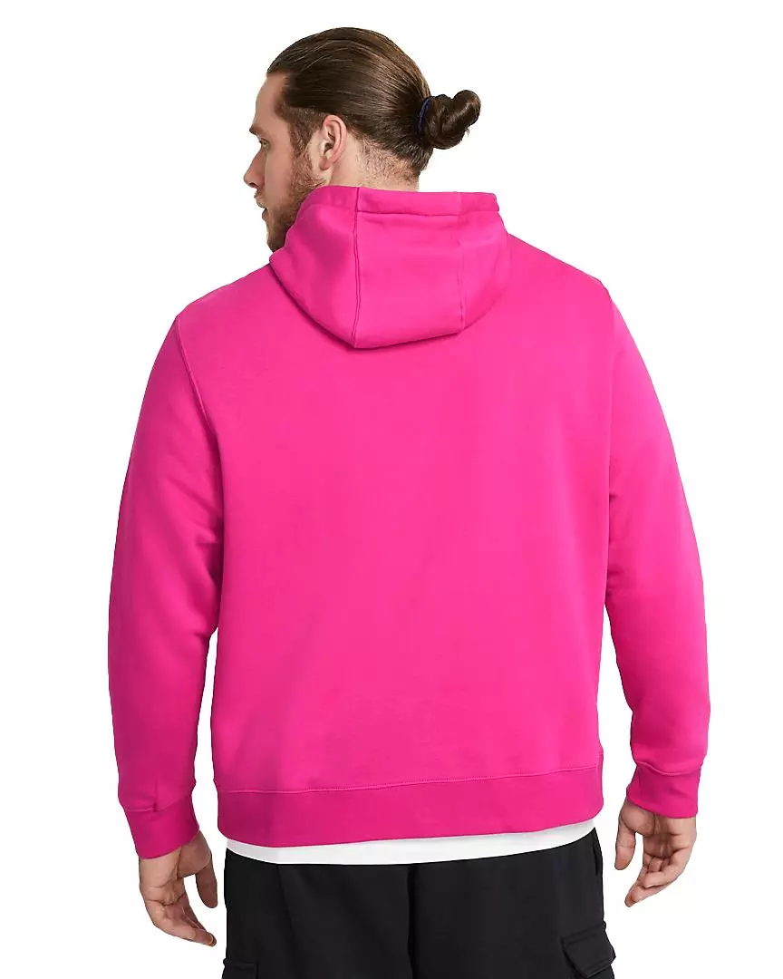 Nike Men's Sportswear Club BB Pullover Hoodie - PINK