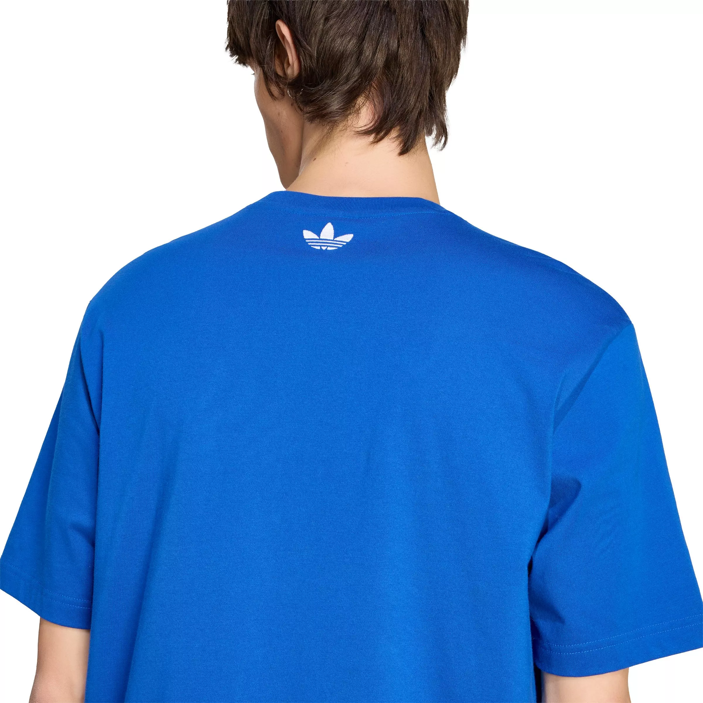 adidas Originals Men's Archive Football Stars Graphic T-Shirt - Blue - BLUE