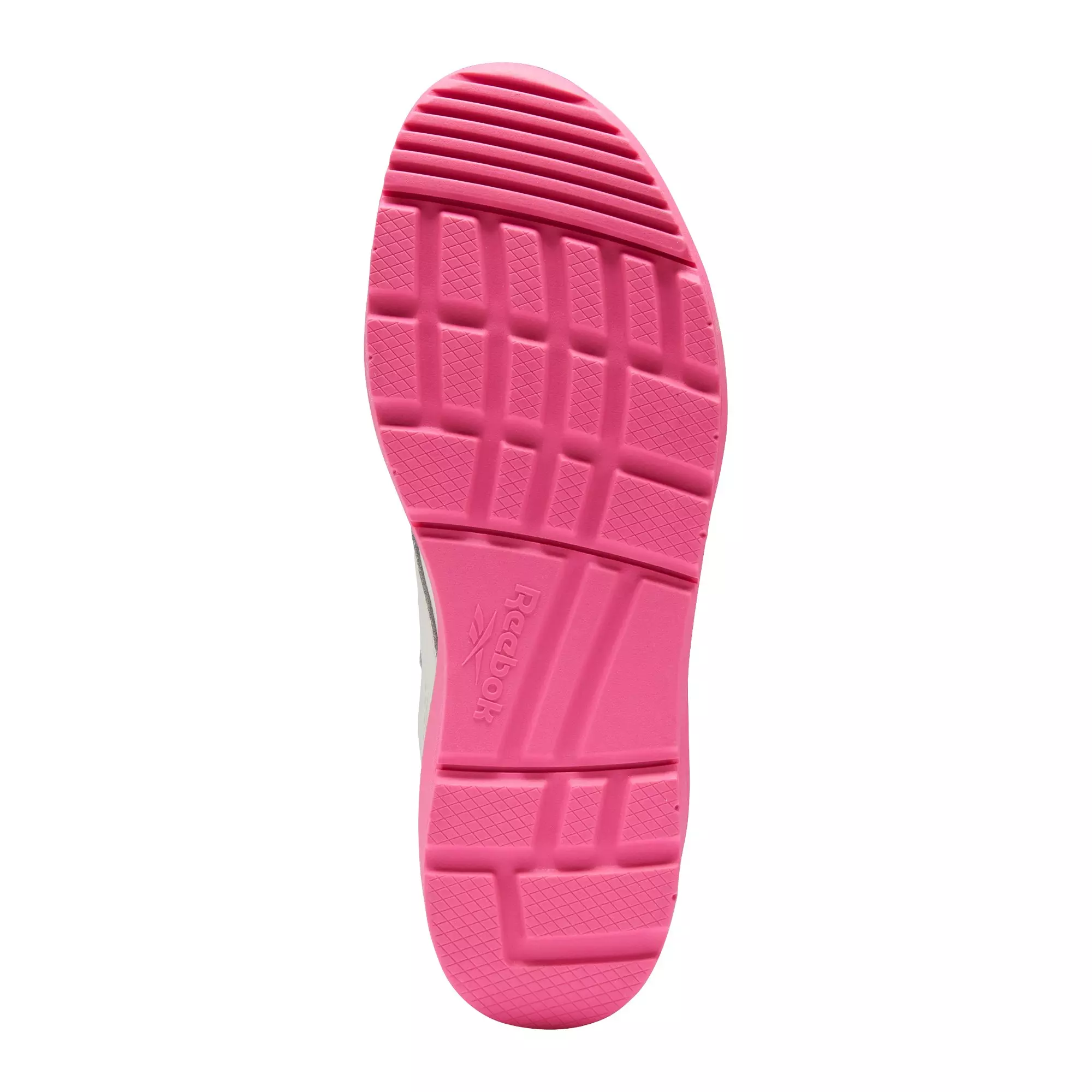 Reebok Club C Double Geo "Chalk/Atomic Pink" Women's Shoe - WHITE/PINK