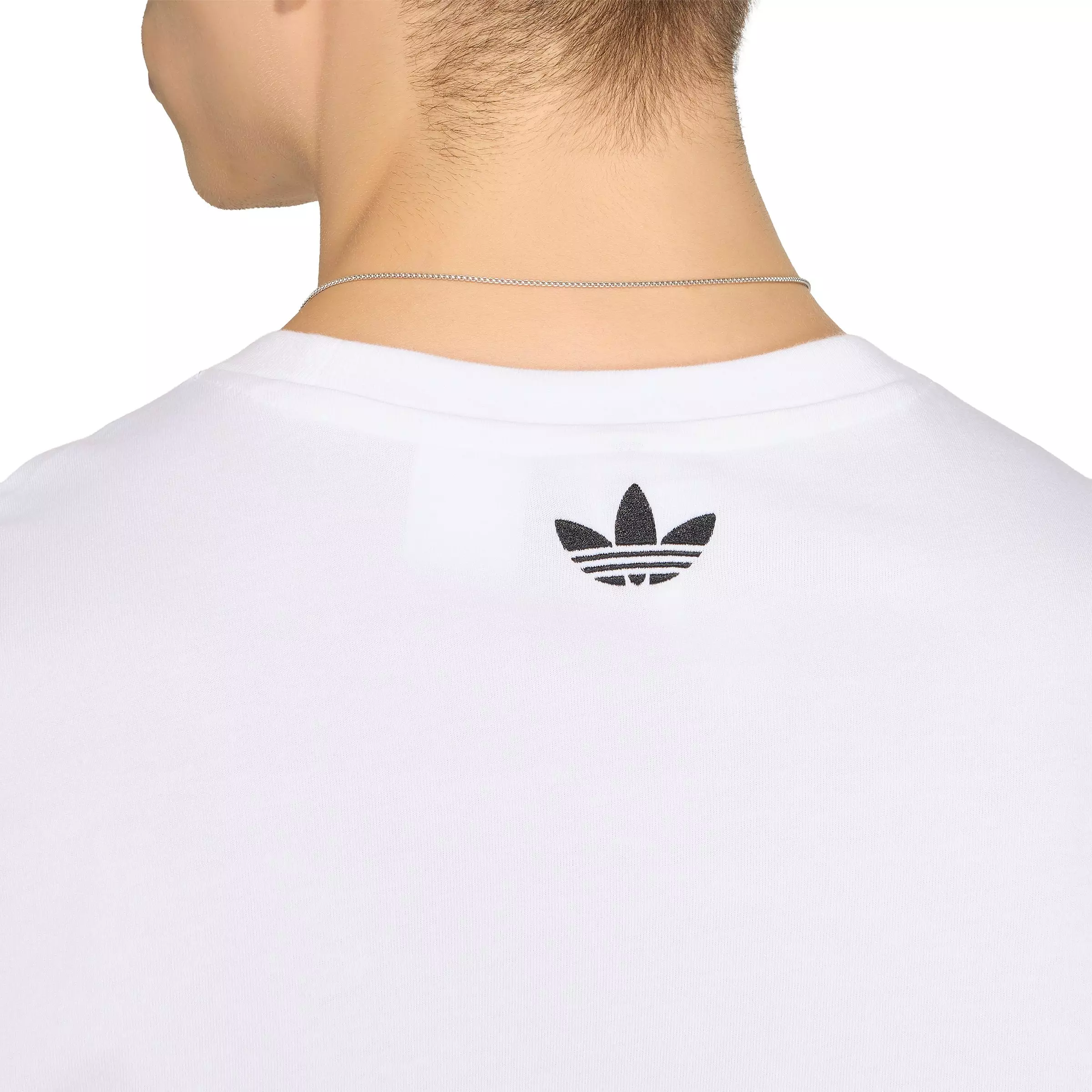 adidas Originals Men's Archive Anime Football Graphic Tee - White - WHITE