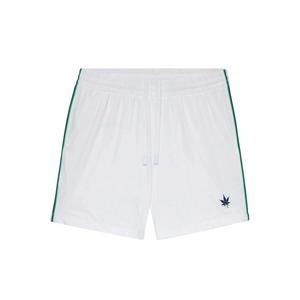 Boast Men's 5" Tipped Peak Performance Short - White/Green/Navy - WHITE/GREEN/NAVY