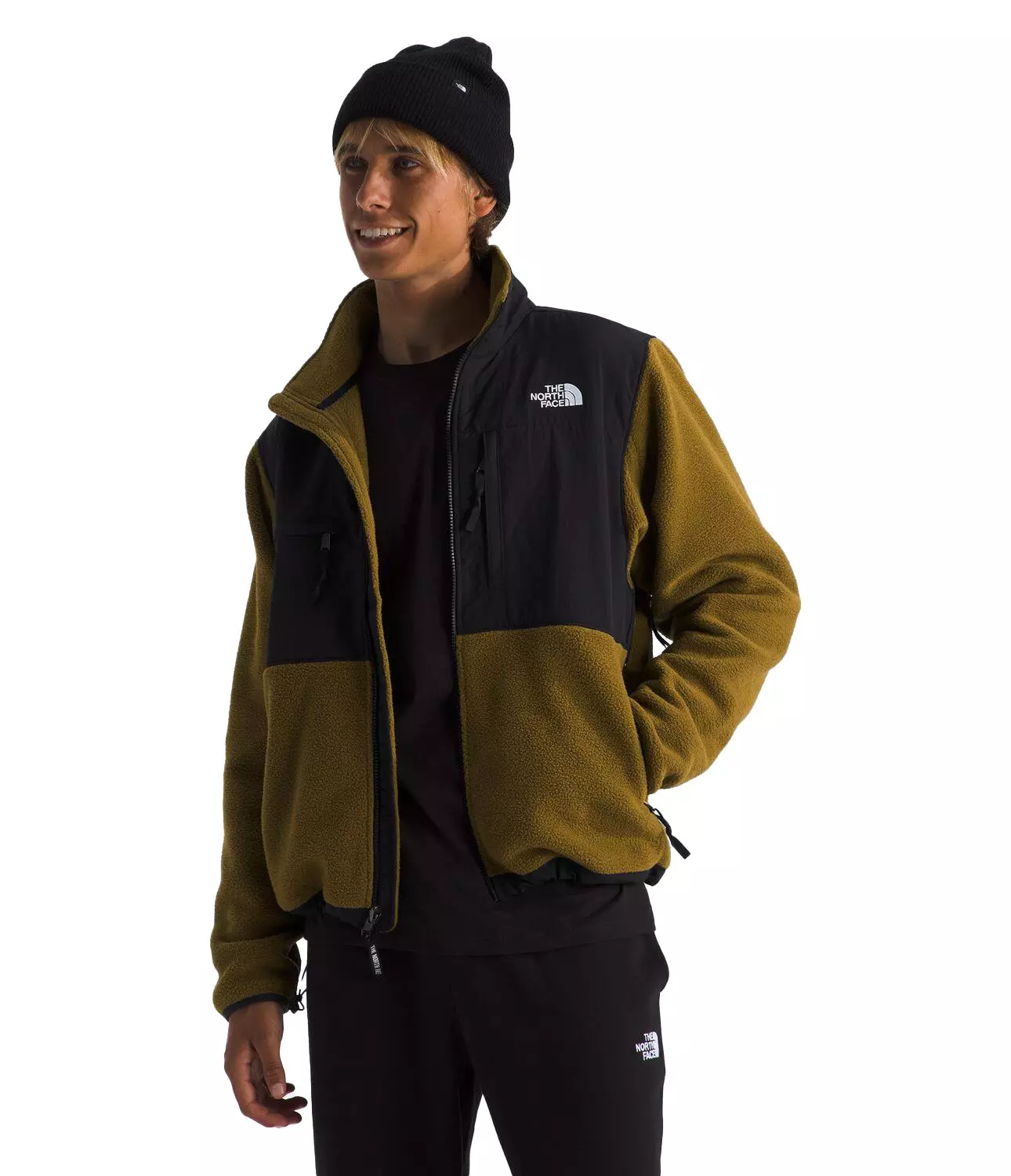 The North Face Men's Retro Denali Jacket -Green/Black - GREEN/BLACK