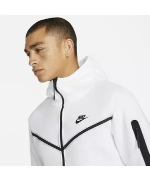 Nike Men's Sportswear Tech Fleece Full-Zip Hoodie-Purple/Black - Hibbett