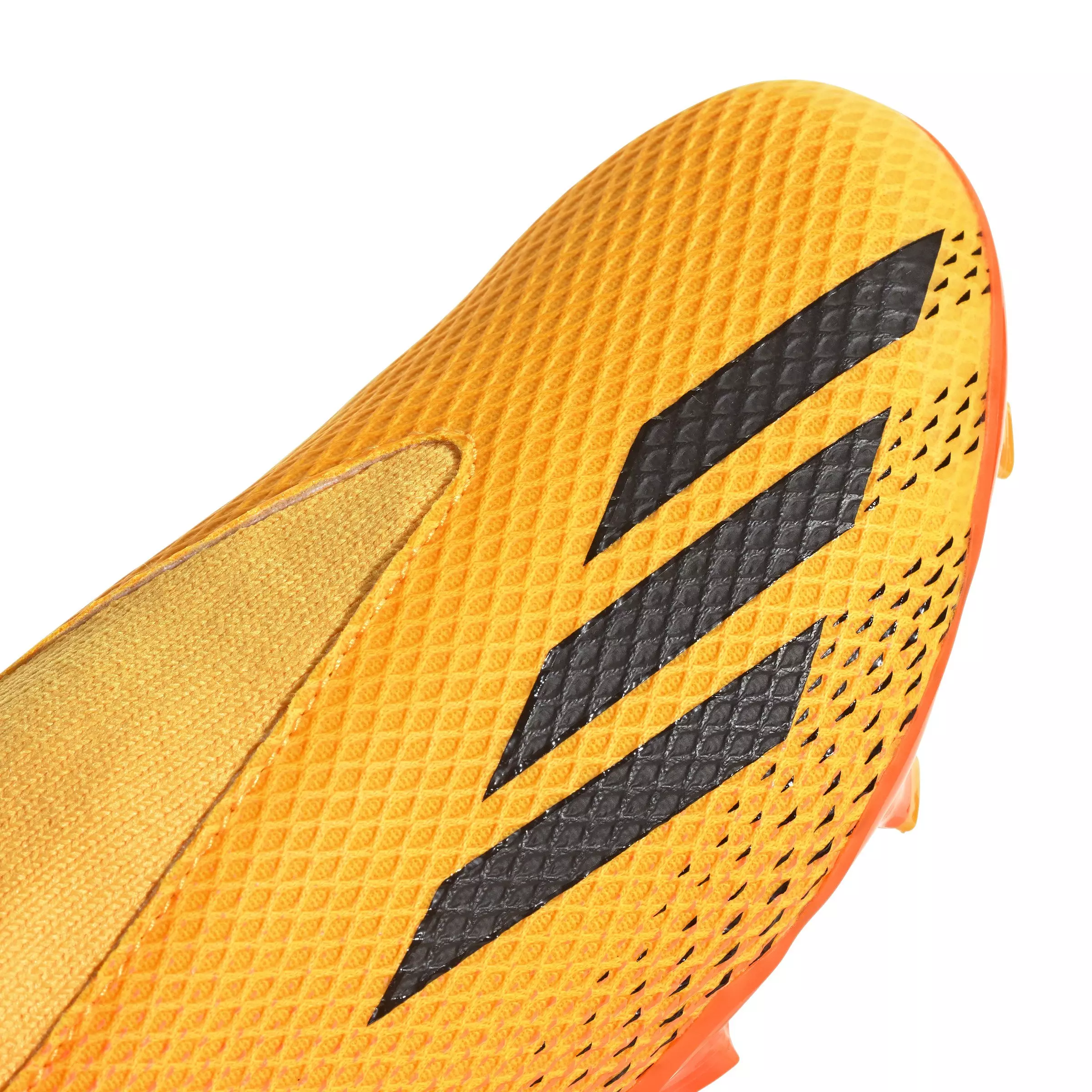 adidas X Speedportal.3 Laceless FG "Solar Gold/Black/Solar Orange" Grade School Kids' Soccer Cleat - GOLD/BLACK/ORANGE