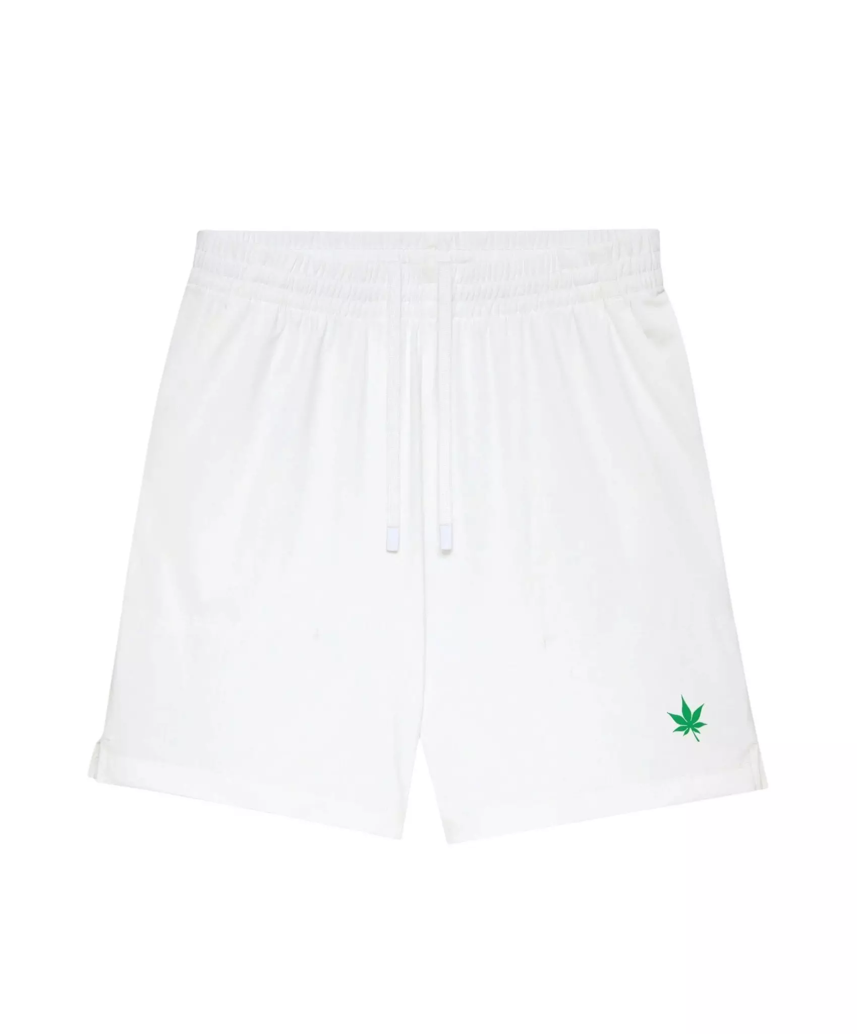 Boast Men's 7" Peak Performance Short - White/Green - WHITE/GREEN