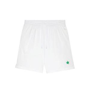 Boast Men's 7" Peak Performance Short - White/Green - WHITE/GREEN