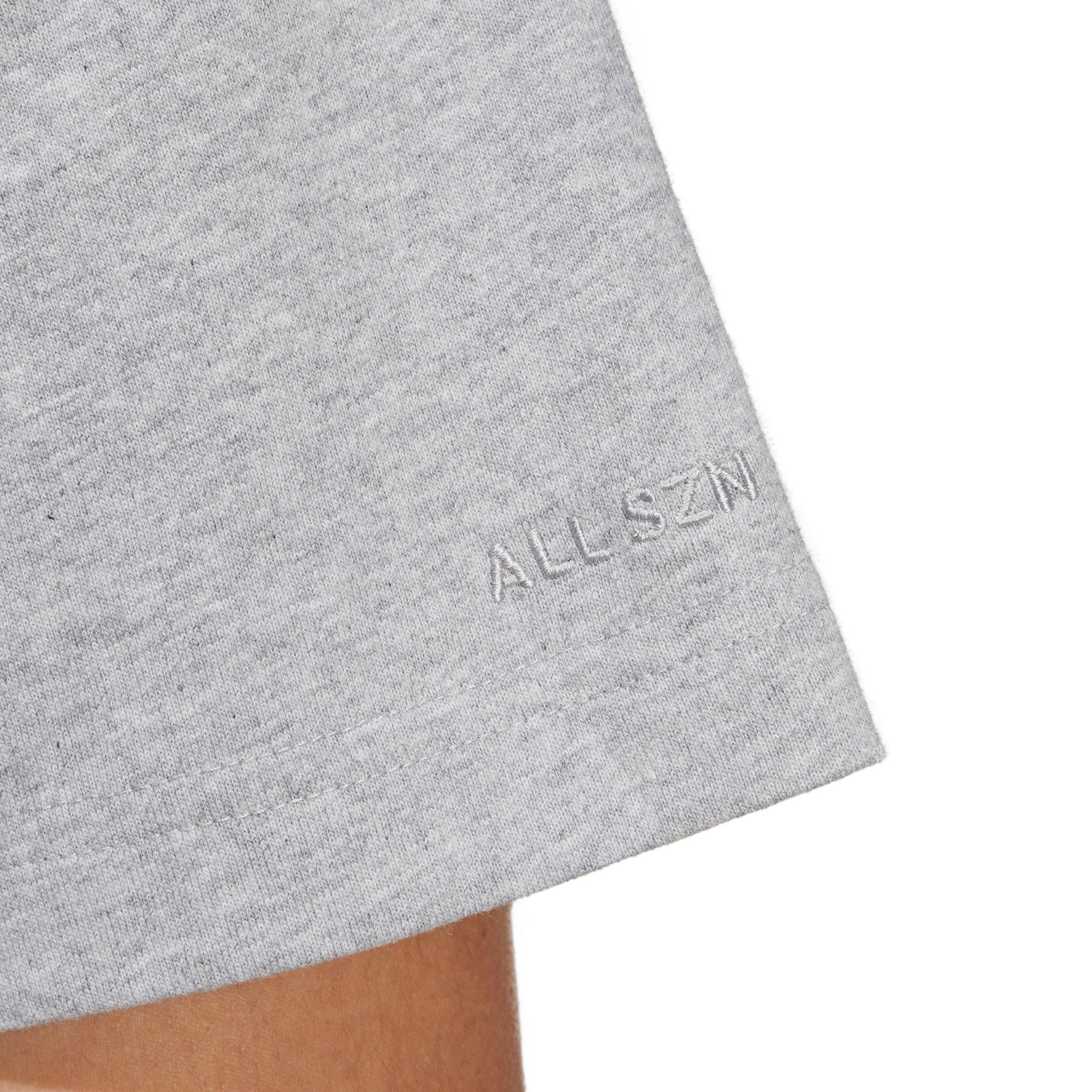 adidas Men's ALL SZN T-Shirt - Grey - GREY Thumbnail View 4