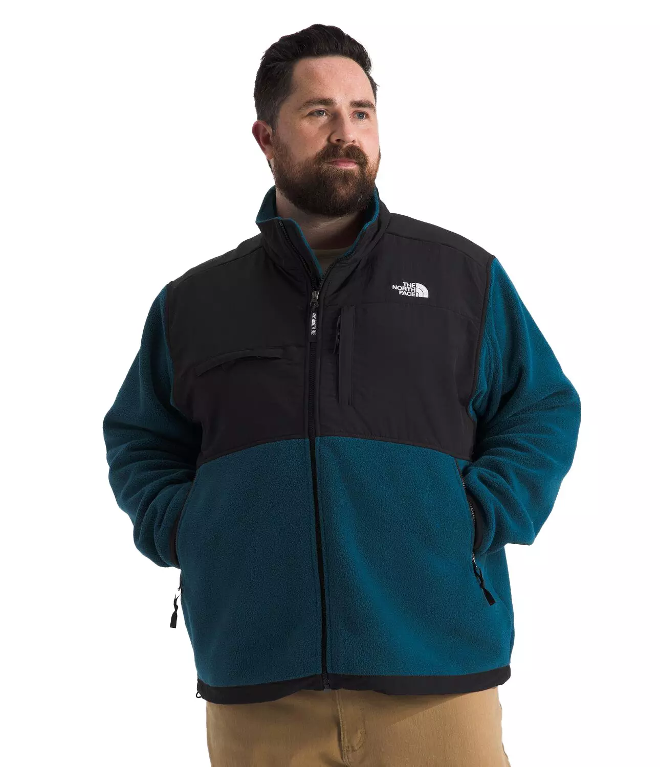 The North Face Big Men's Retro Denali Jacket -Dk Blue/Black - DK BLUE/BLACK