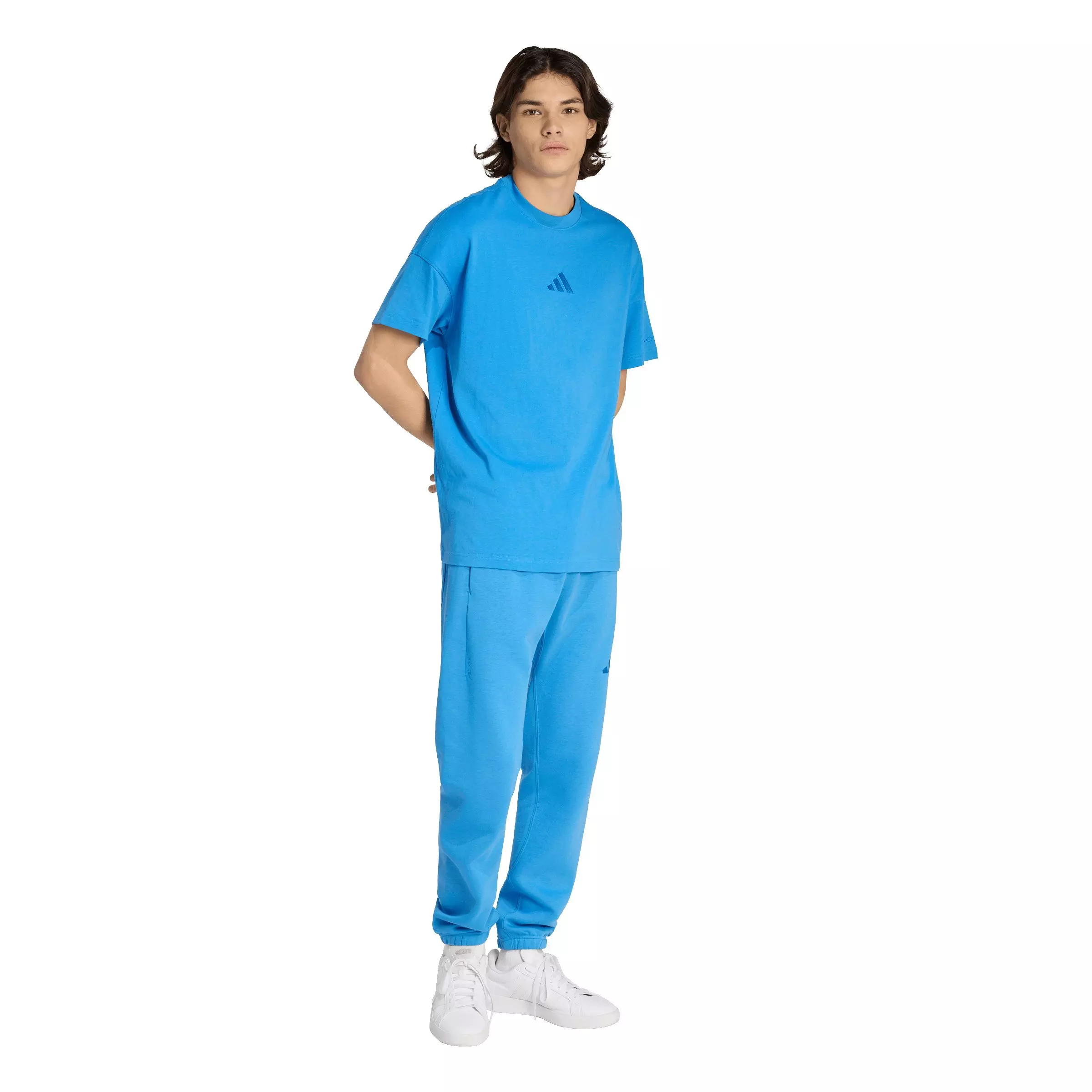 adidas Men's ALL SZN T-Shirt - Blue - BLUE