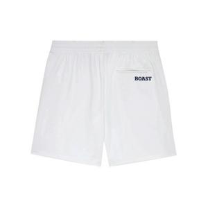 Boast Men's 7" Tipped Peak Performance Short - White/Green/Navy - WHITE/GREEN/NAVY