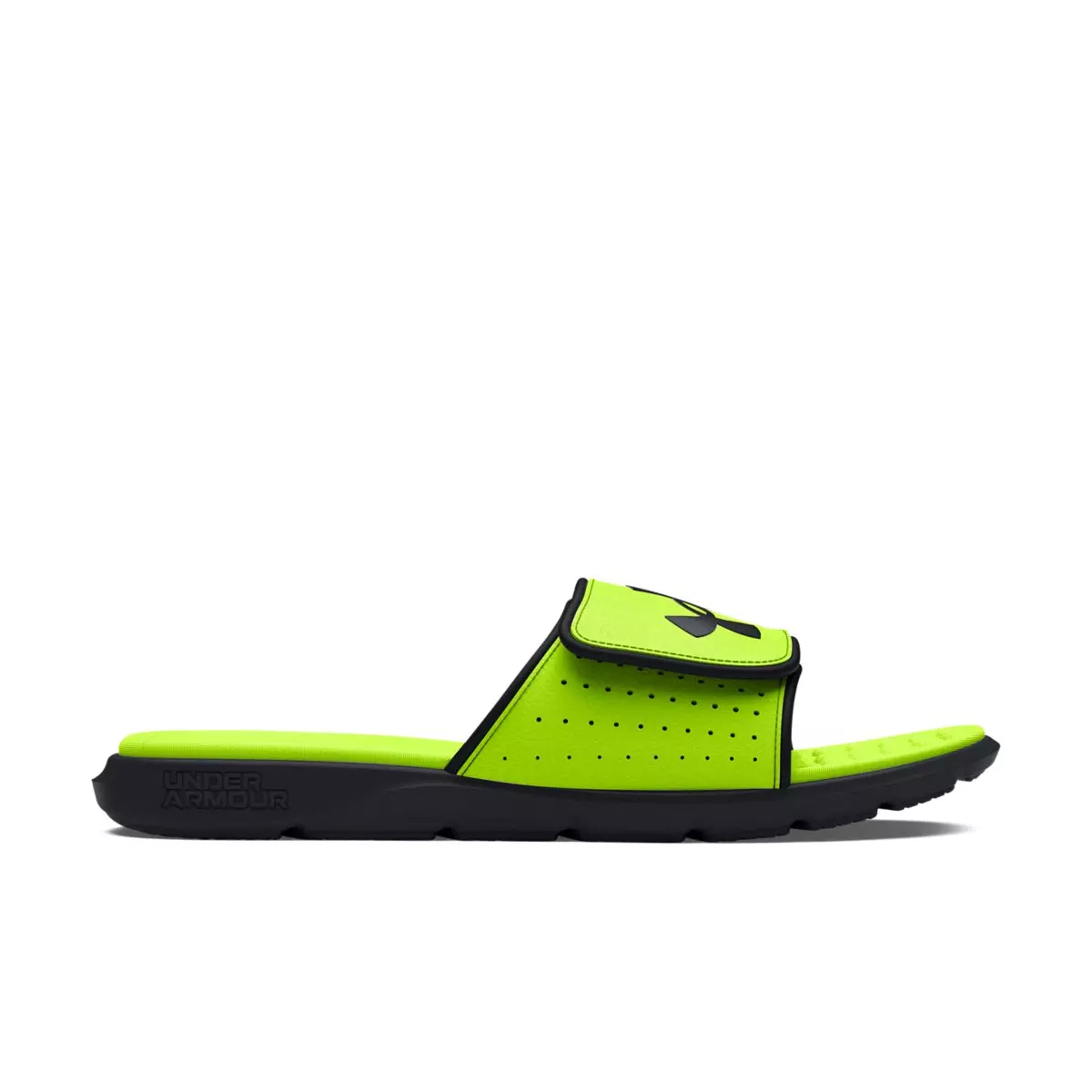 Under Armour Ignite Pro "High Vis Yellow/Black" Men's Slide - YELLOW/BLACK