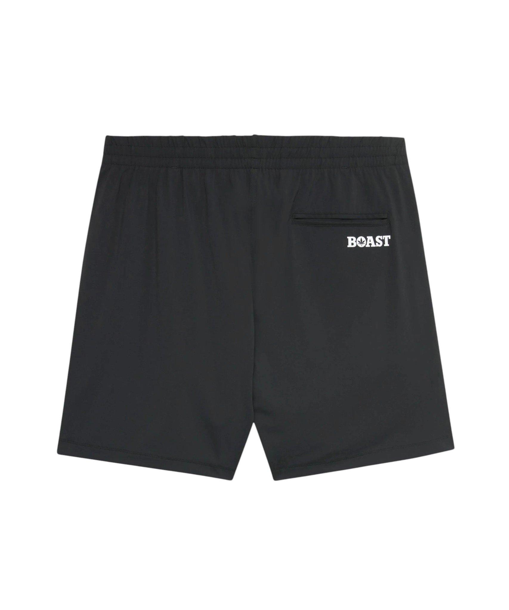Boast Men's Peak Performance 2 In 1 Short - Black - BLACK